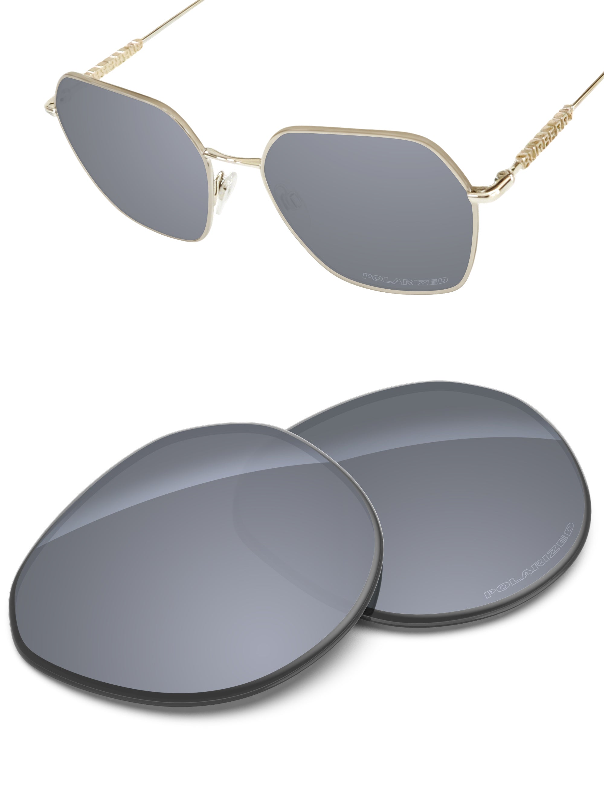 Silver Metallic FlashMirror™-Polarized