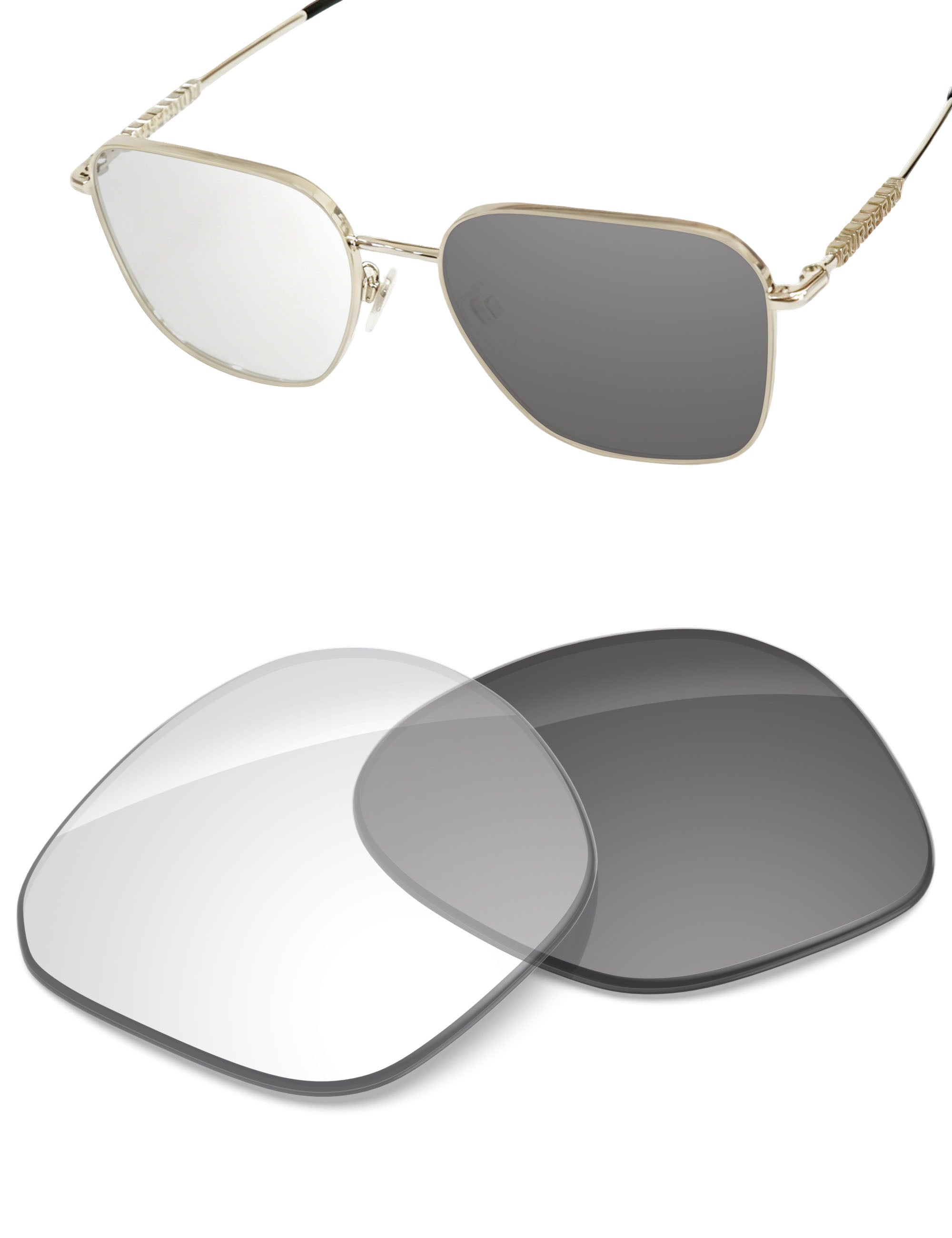 Adapt Gray Photochromic Blue Light Blocking-Non-Polarized