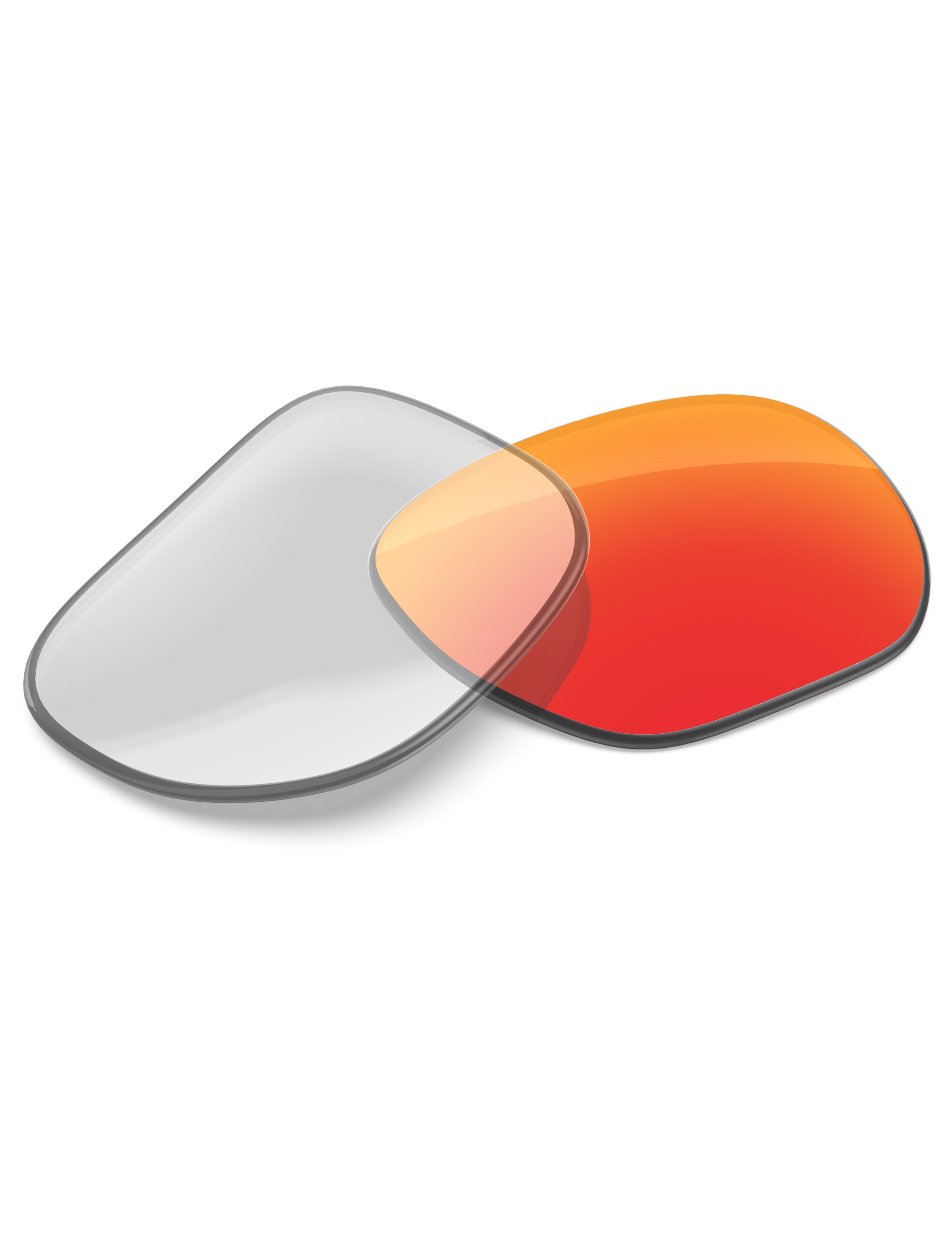 Fire Red FlashMirror™ Photochromic-Non-Polarized