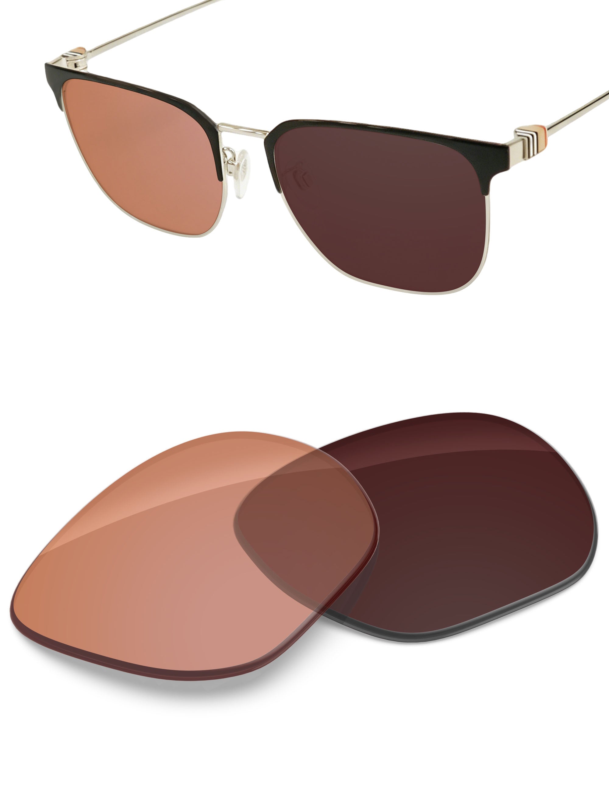 Orange Tint Photochromic-Non-Polarized