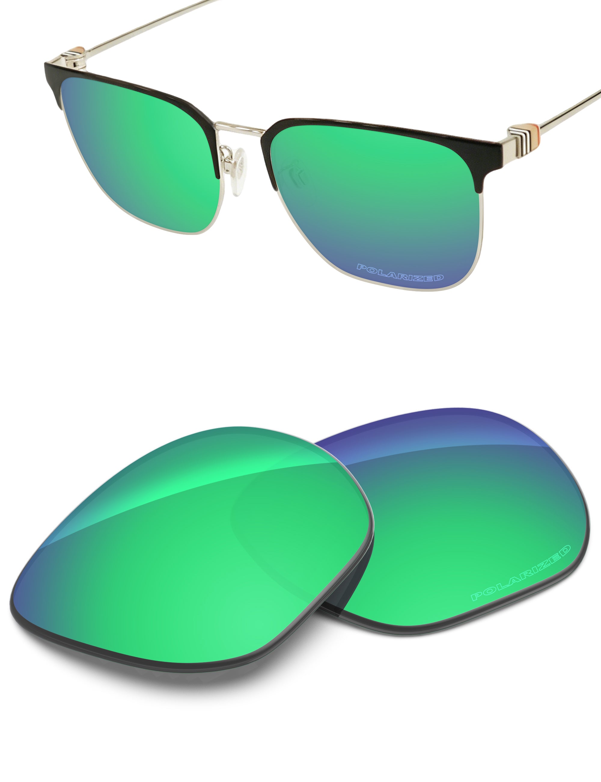 Emerald Green FlashMirror™-Polarized
