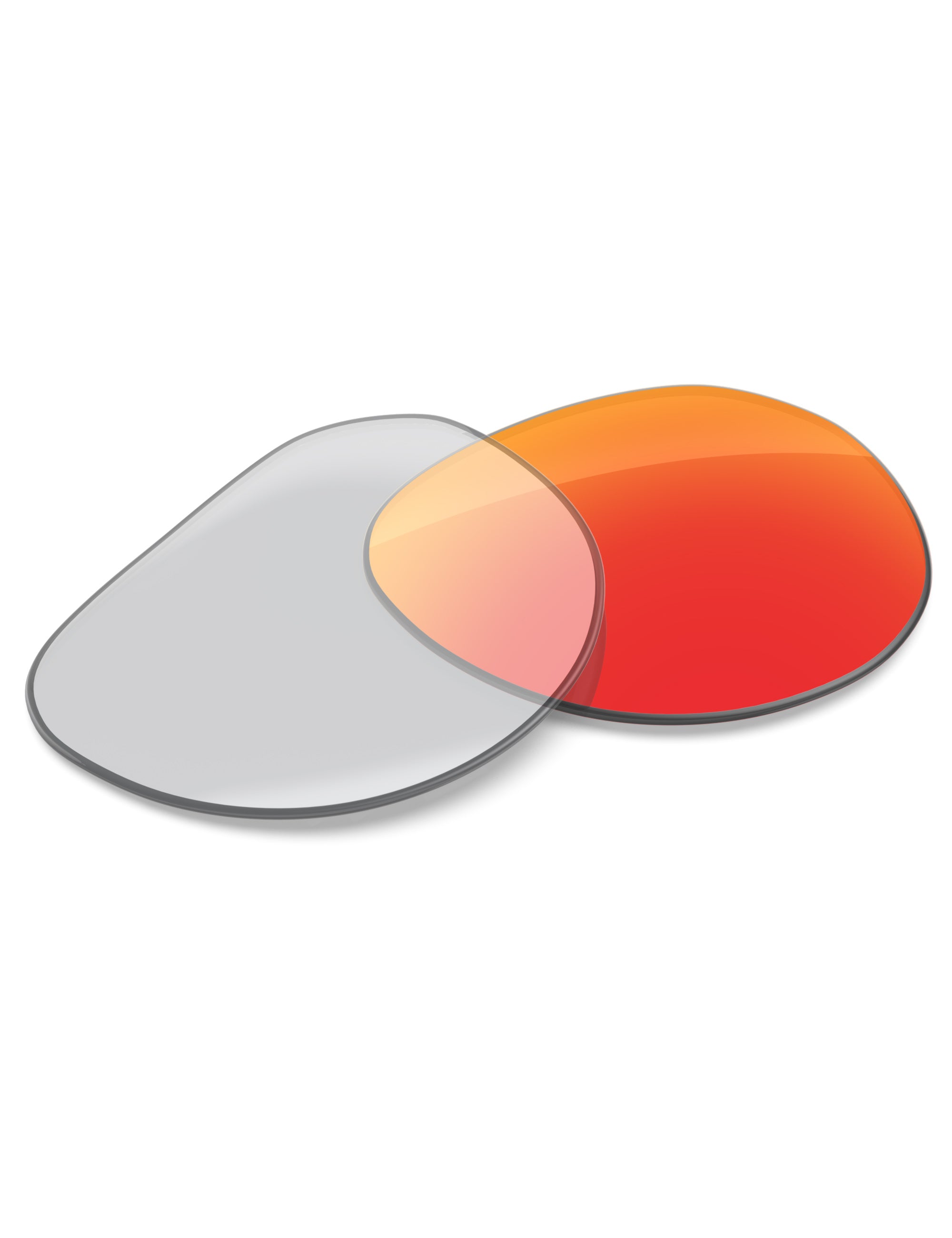 Fire Red FlashMirror™ Photochromic-Non-Polarized