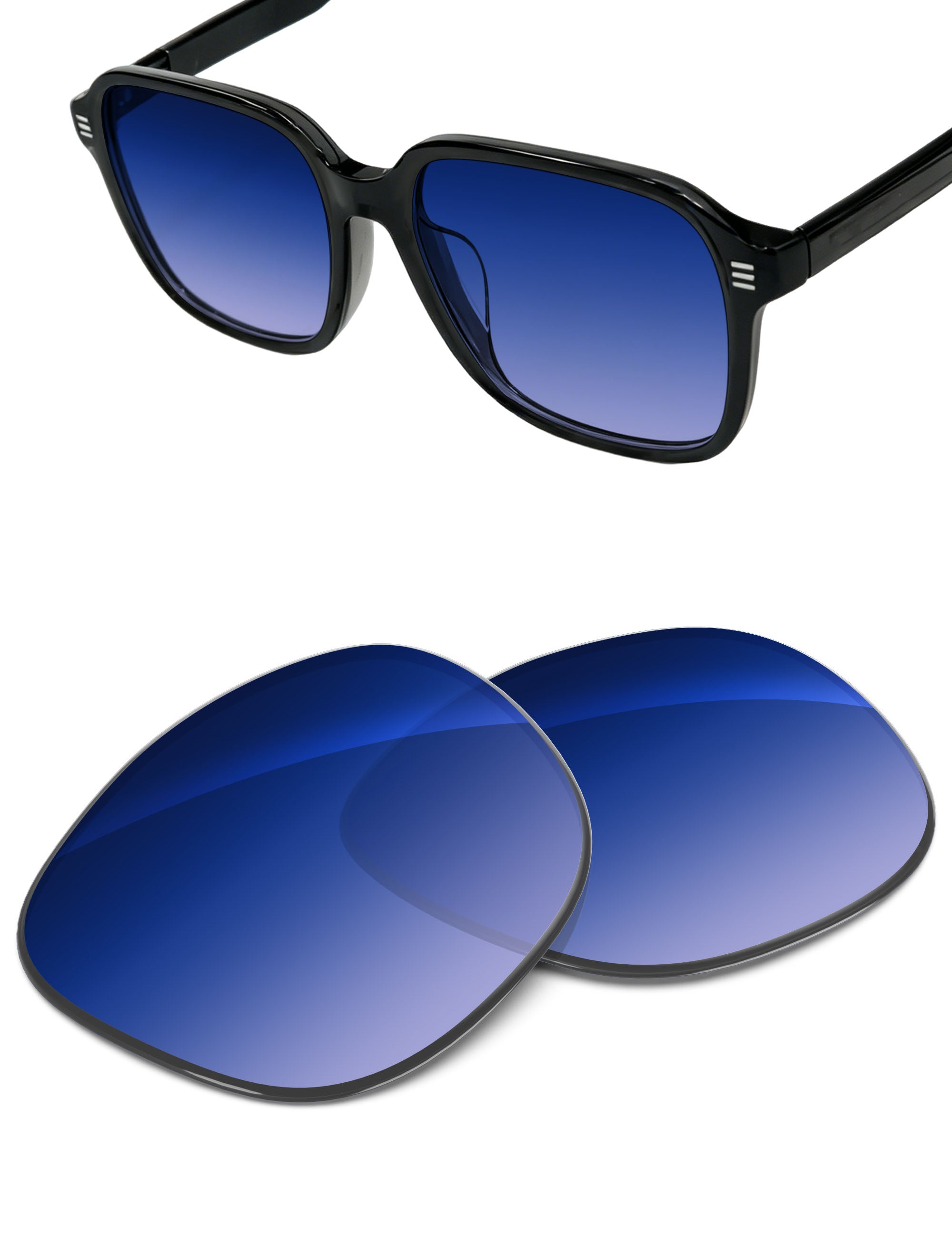 Aqua Blue Gradient-Non-Polarized