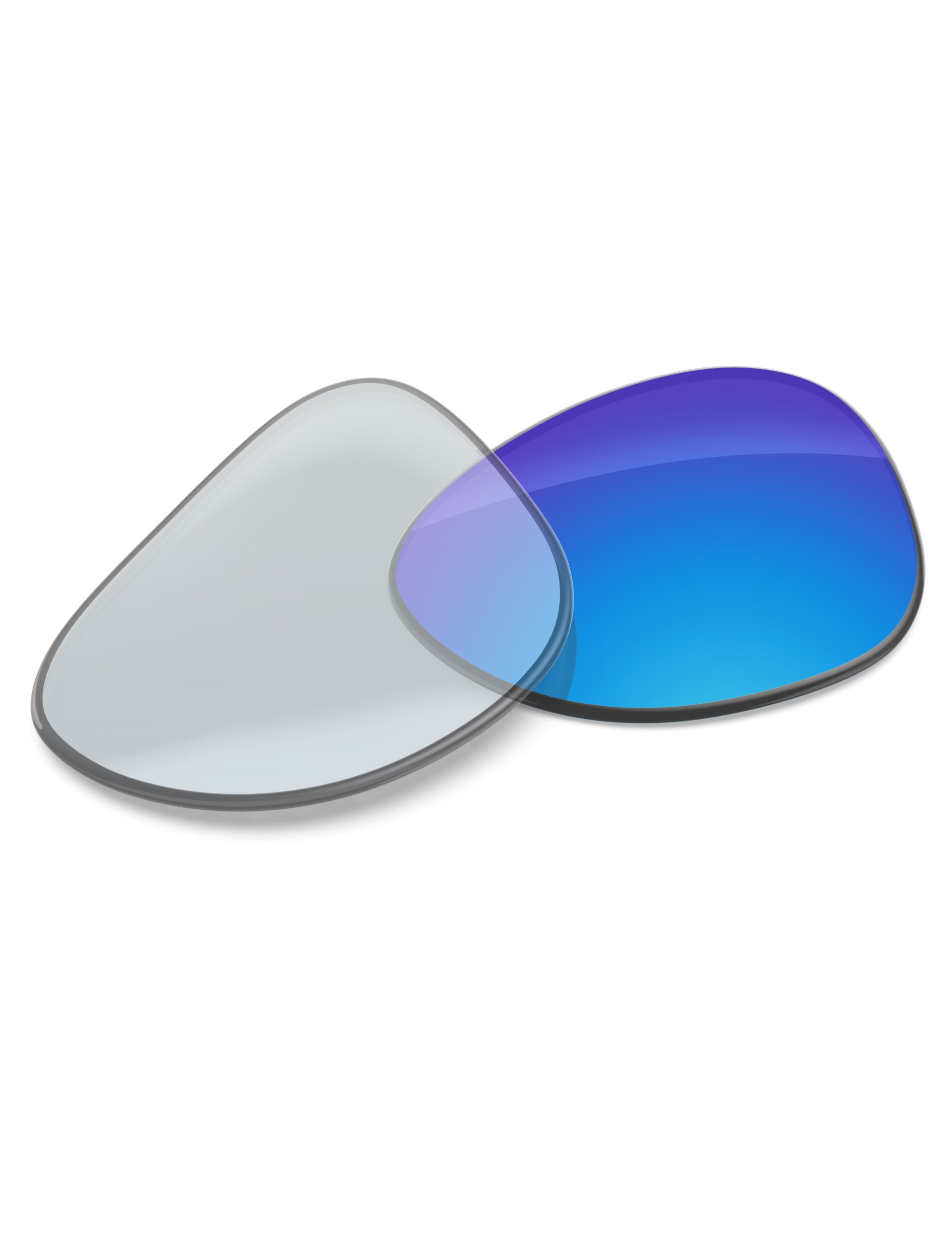 Sky Blue FFlashMirror™ Photochromic-Non-Polarized