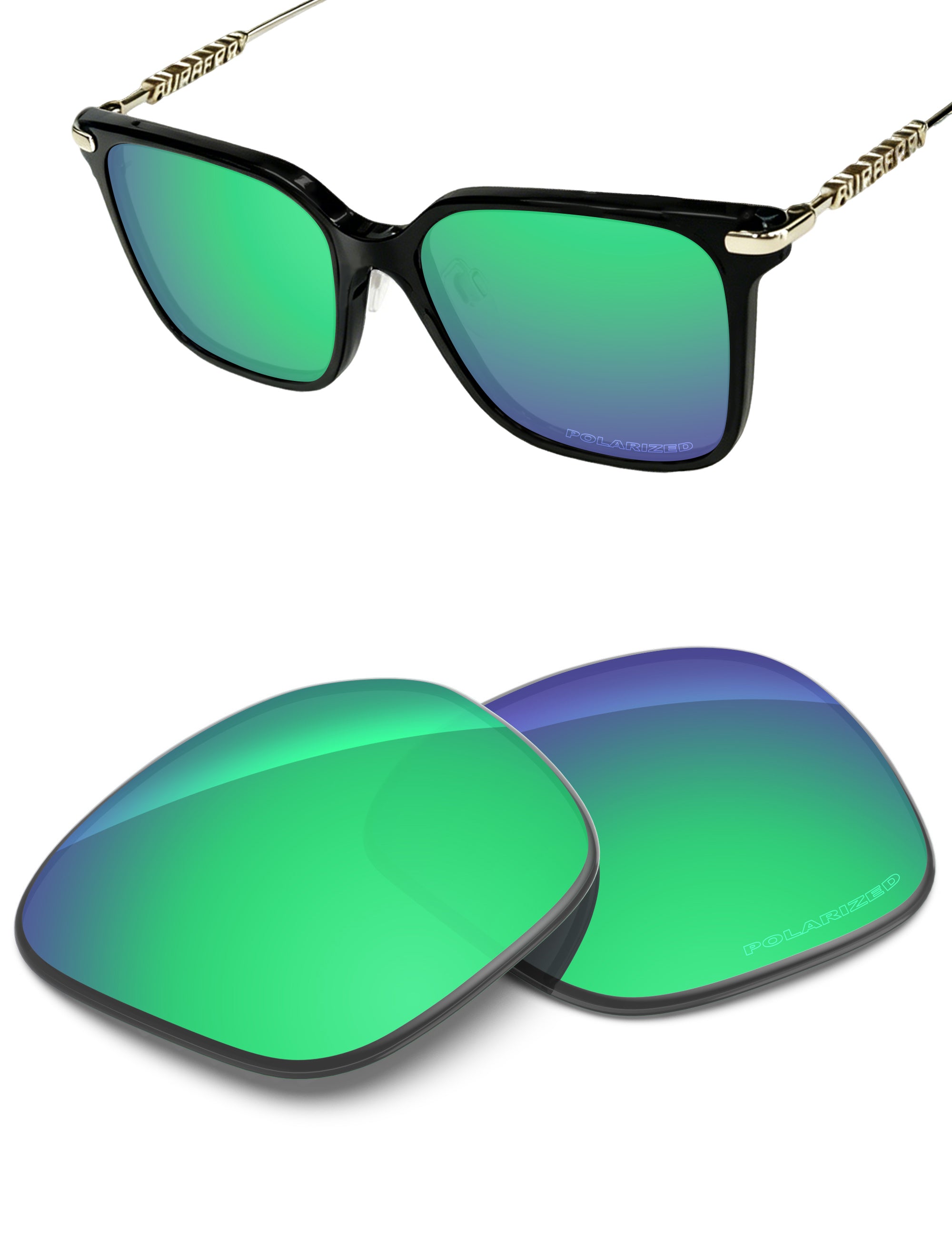 Emerald Green FlashMirror™-Polarized