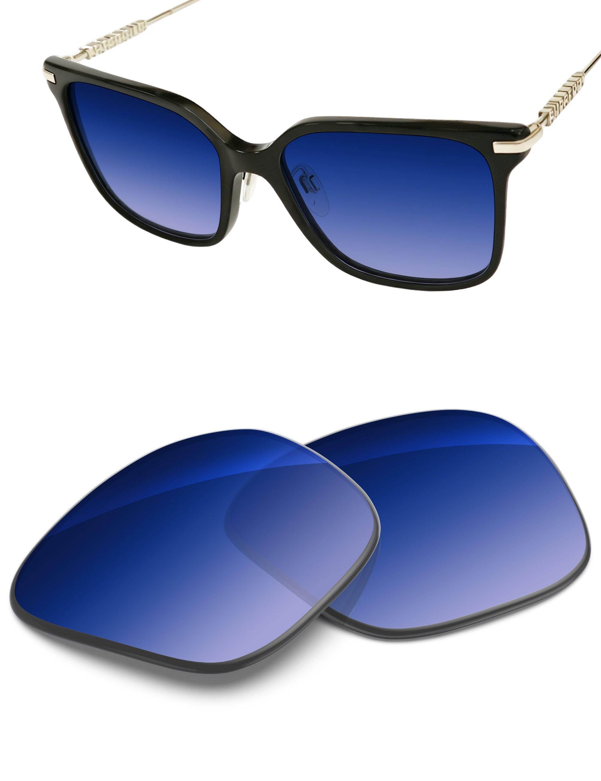 Aqua Blue Gradient-Non-Polarized