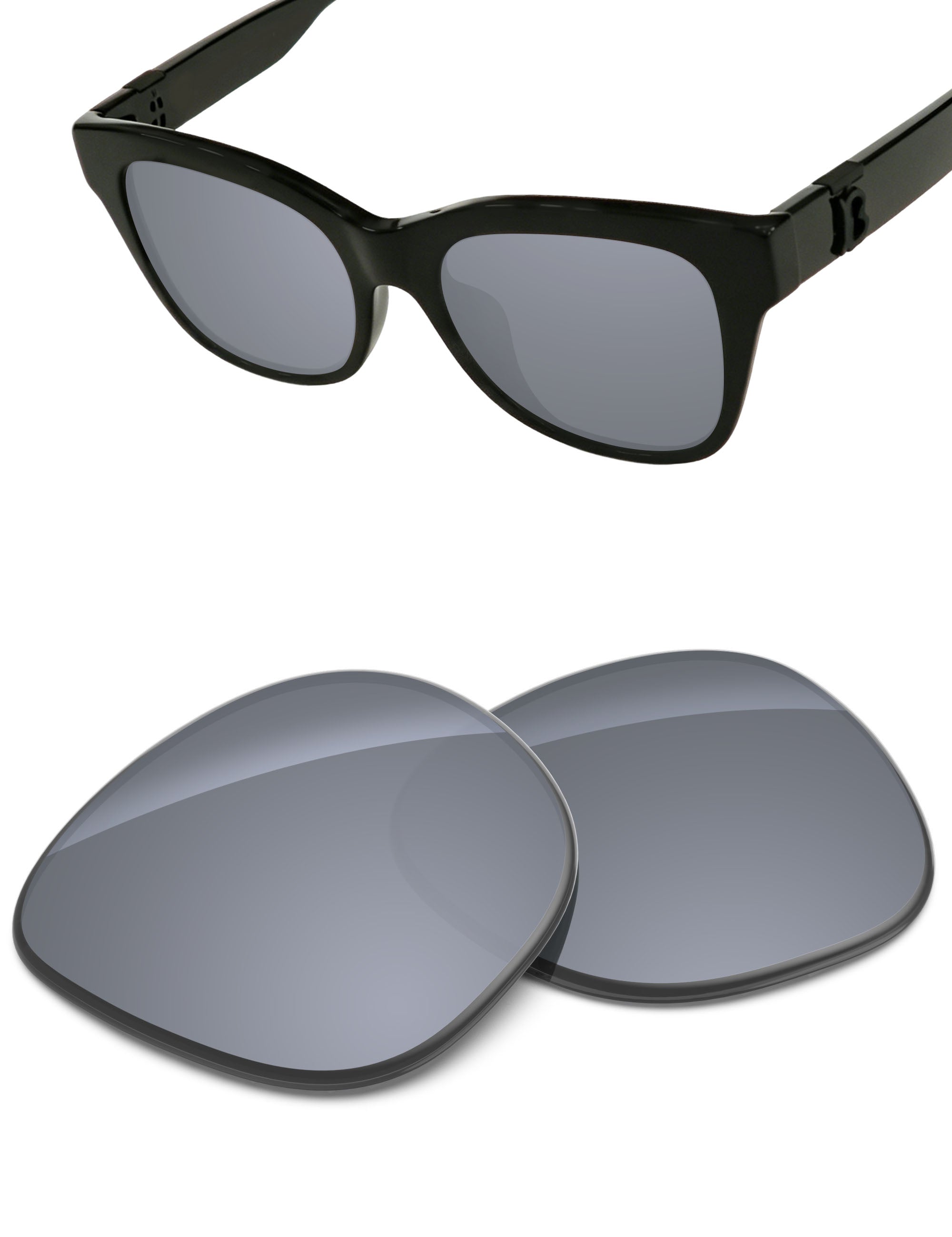 Silver Metallic FlashMirror™-Non-Polarized