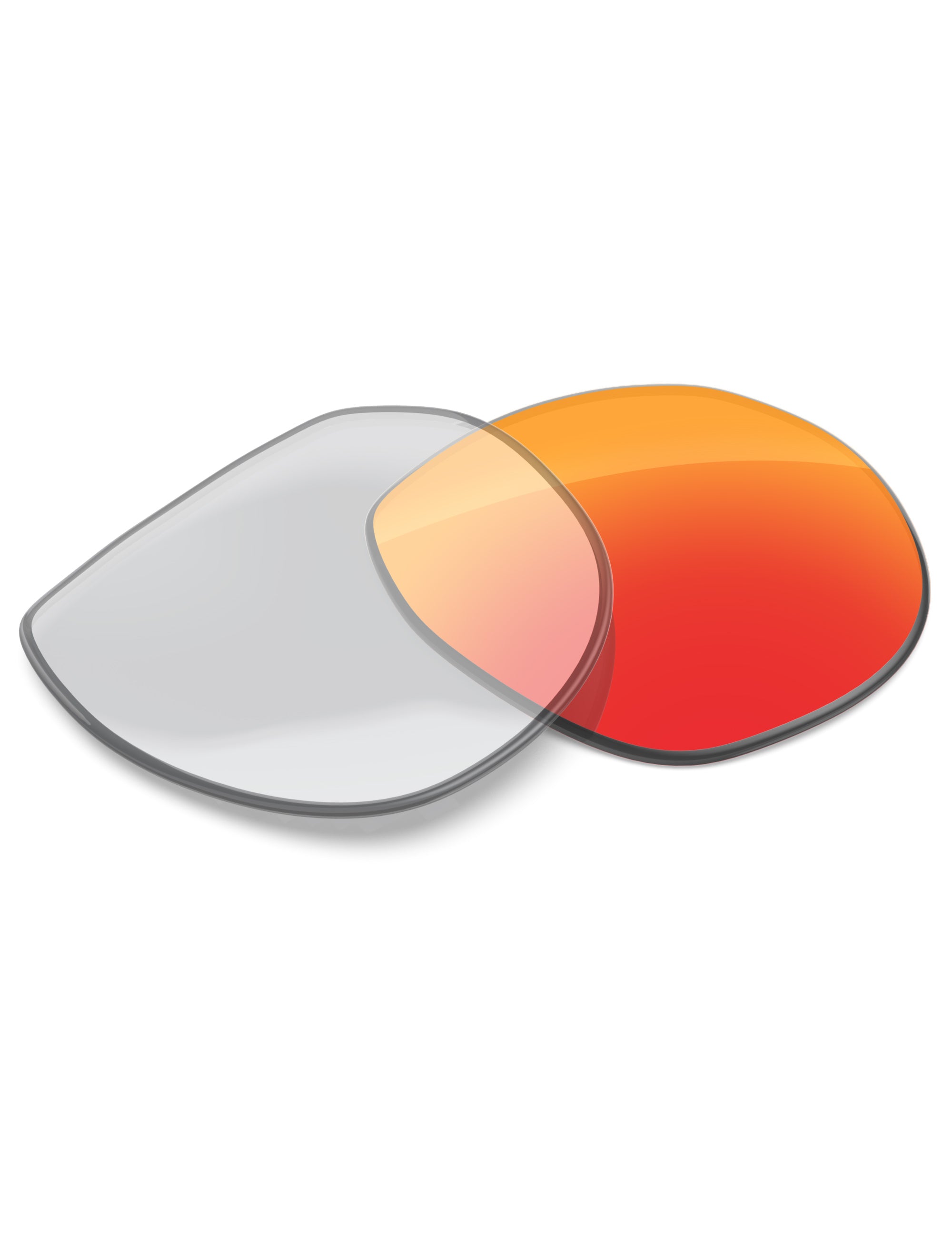 Fire Red FlashMirror™ Photochromic -Non-Polarized