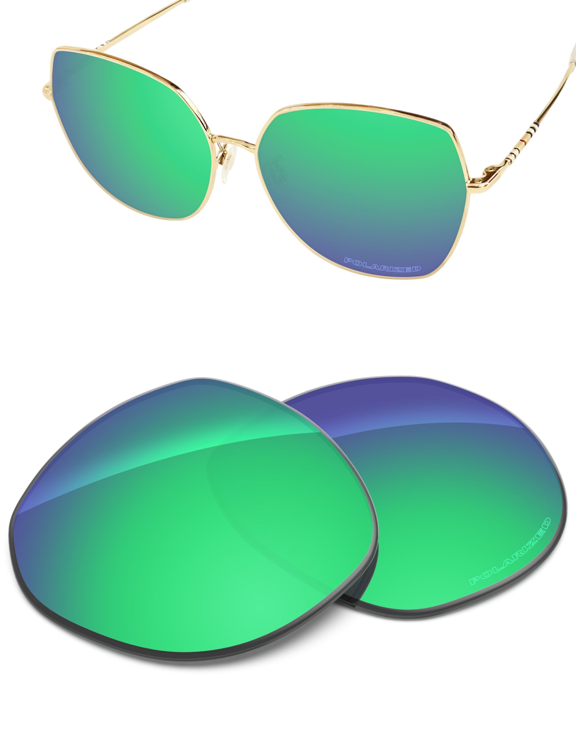 Emerald Green FlashMirror™-Polarized
