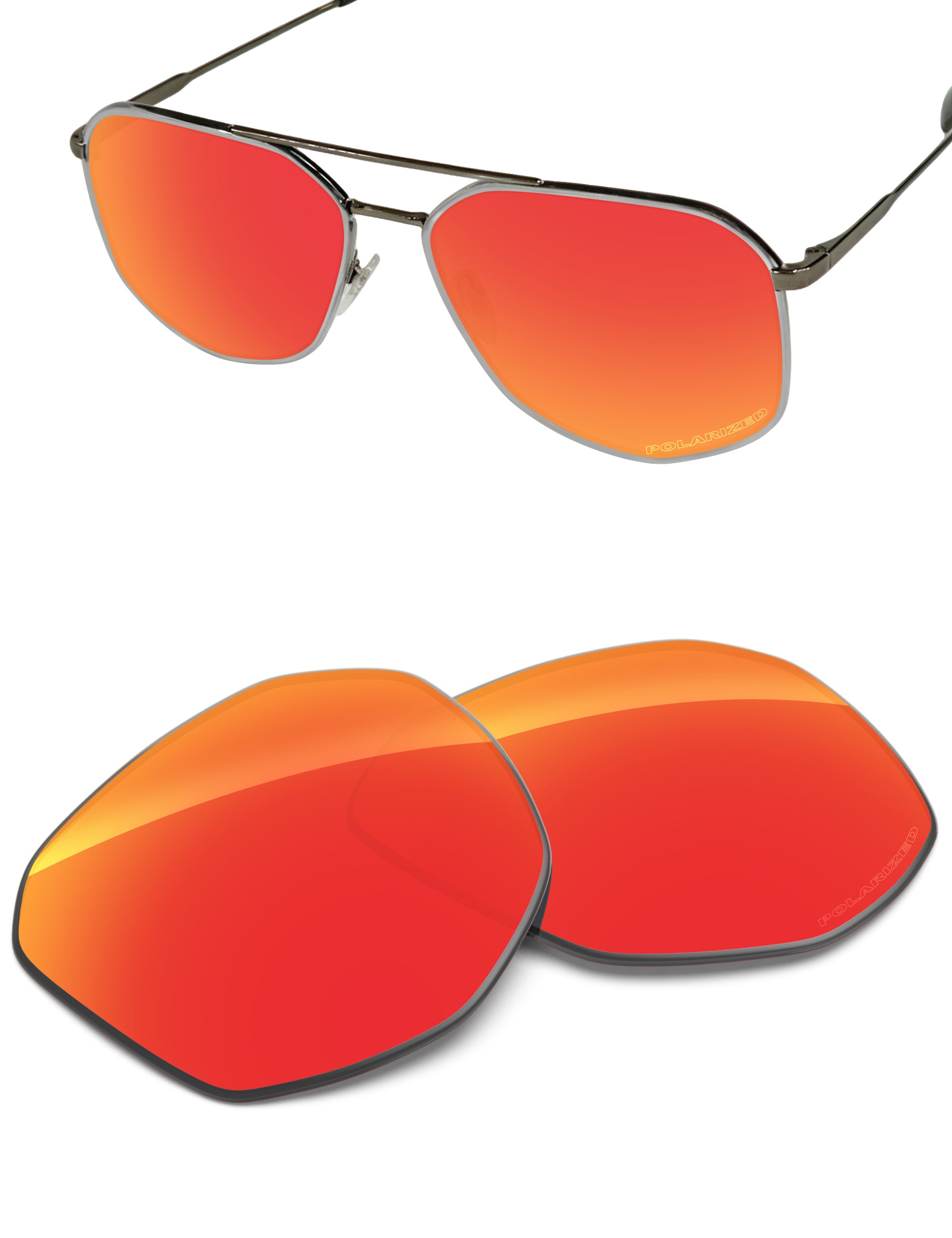 Fire Red FlashMirror™-Polarized