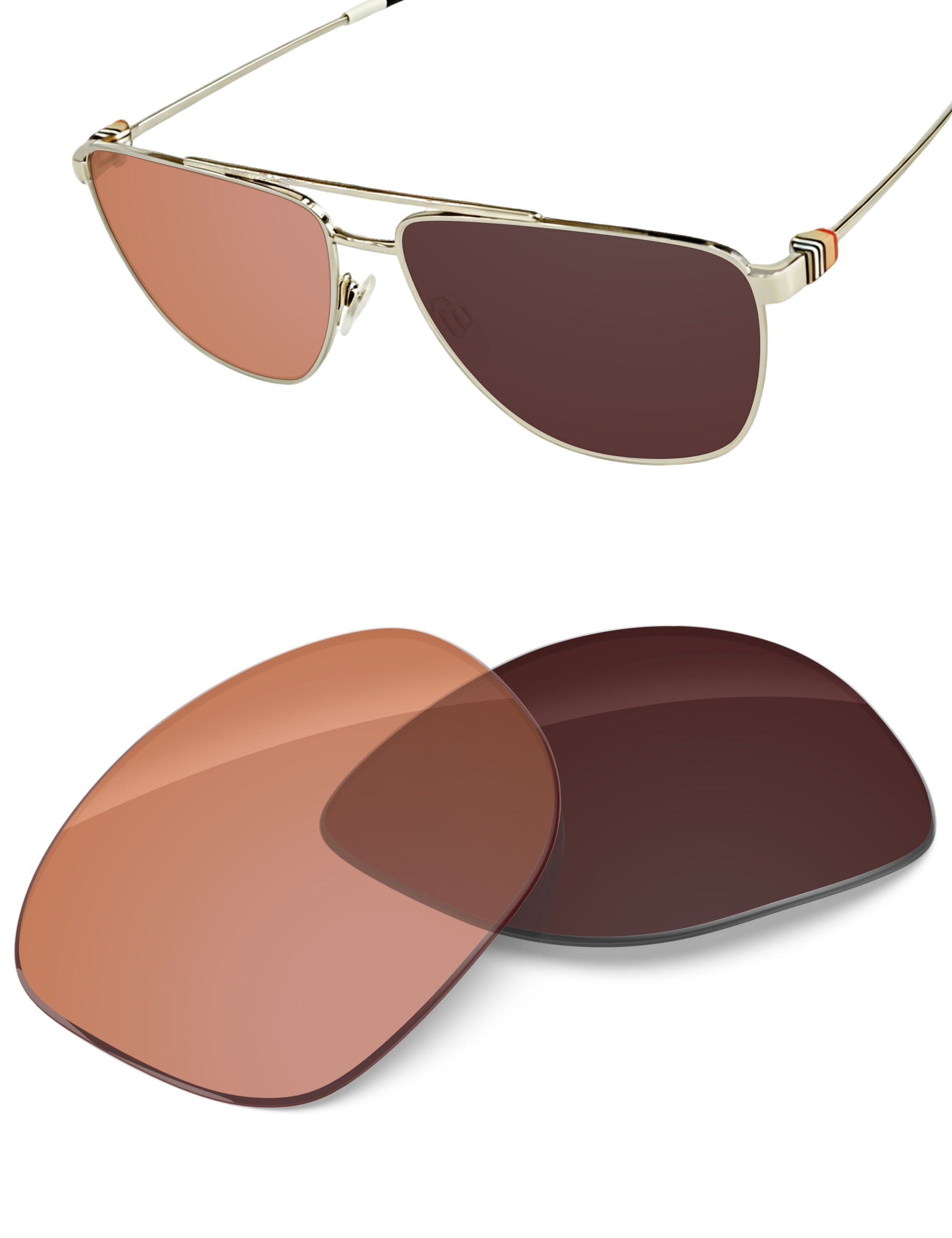 Orange Tint Photochromic-Non-Polarized