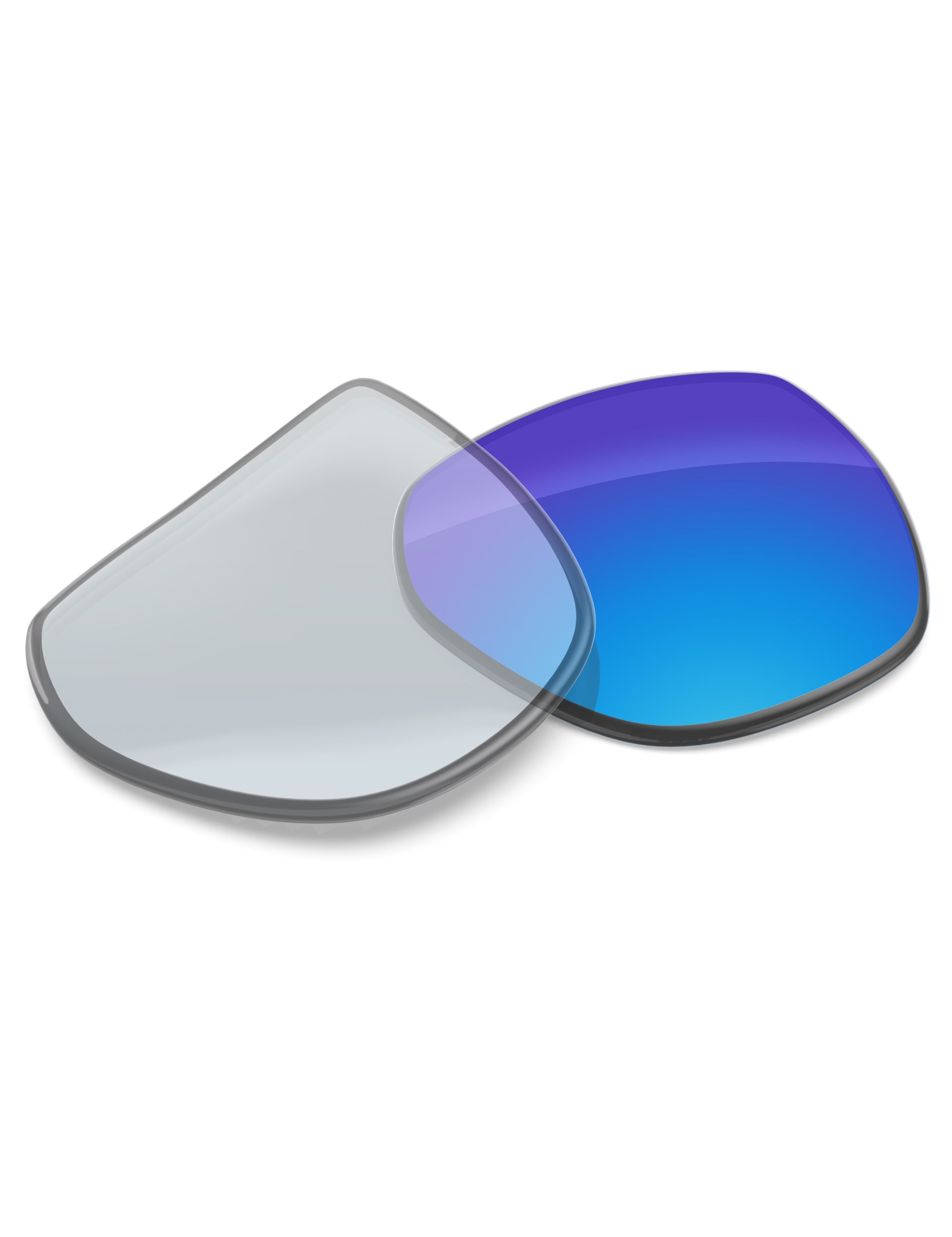 Sky Blue FlashMirror™ Photochromic-Non-Polarized
