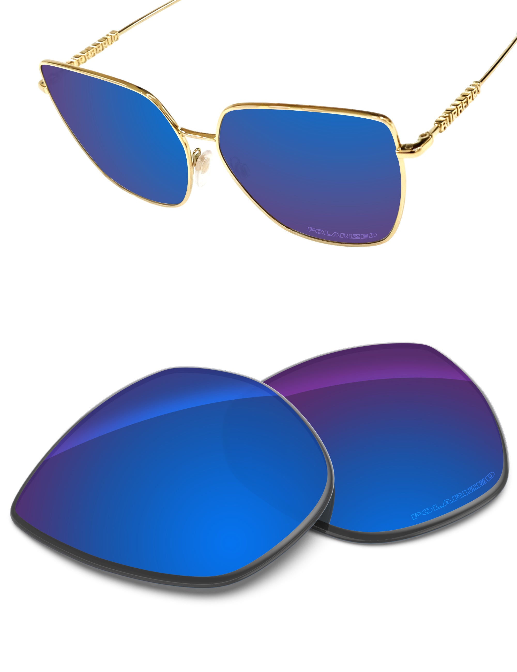 Sapphire Blue FlashMirror™-Polarized