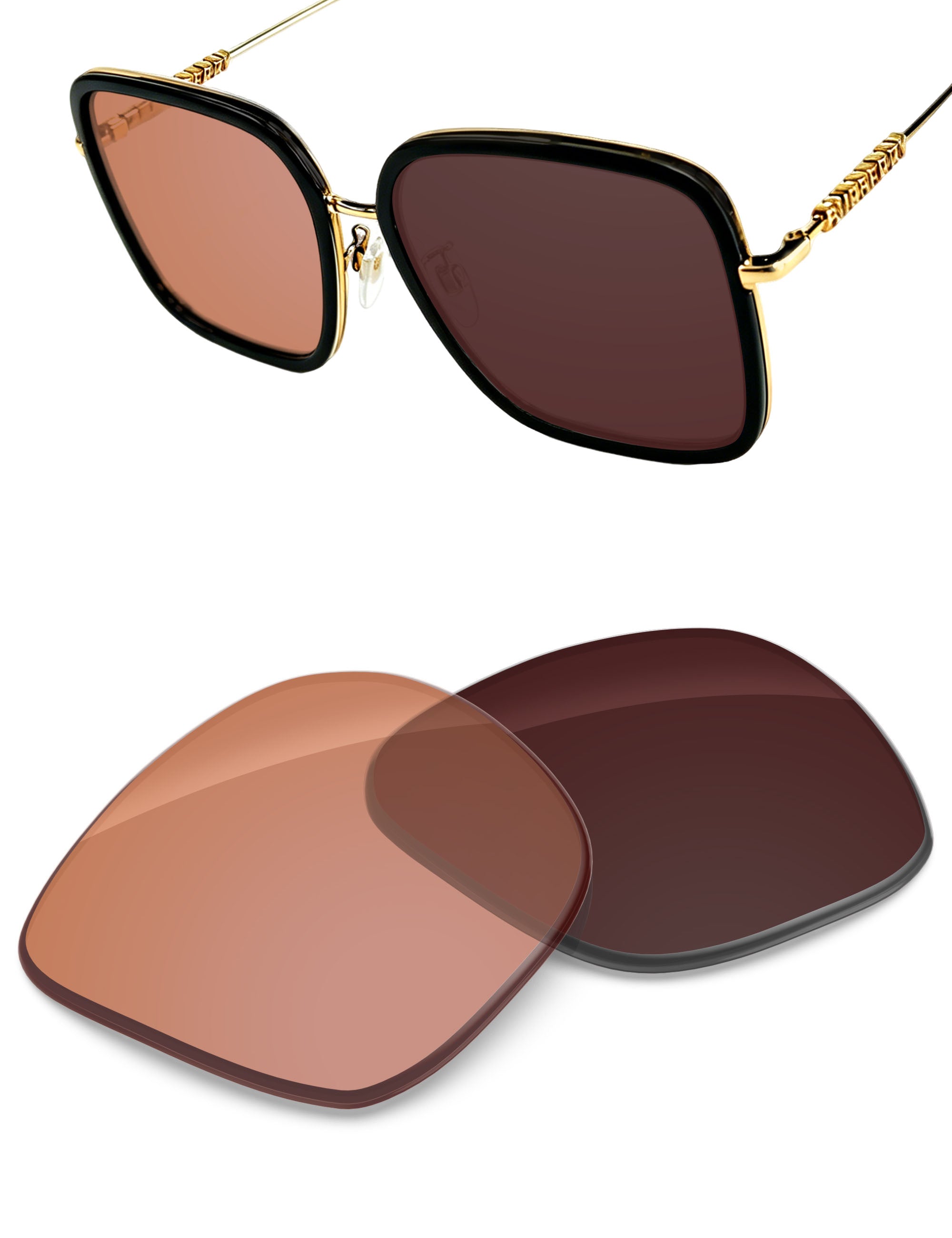Orange Tint Photochromic-Non-Polarized
