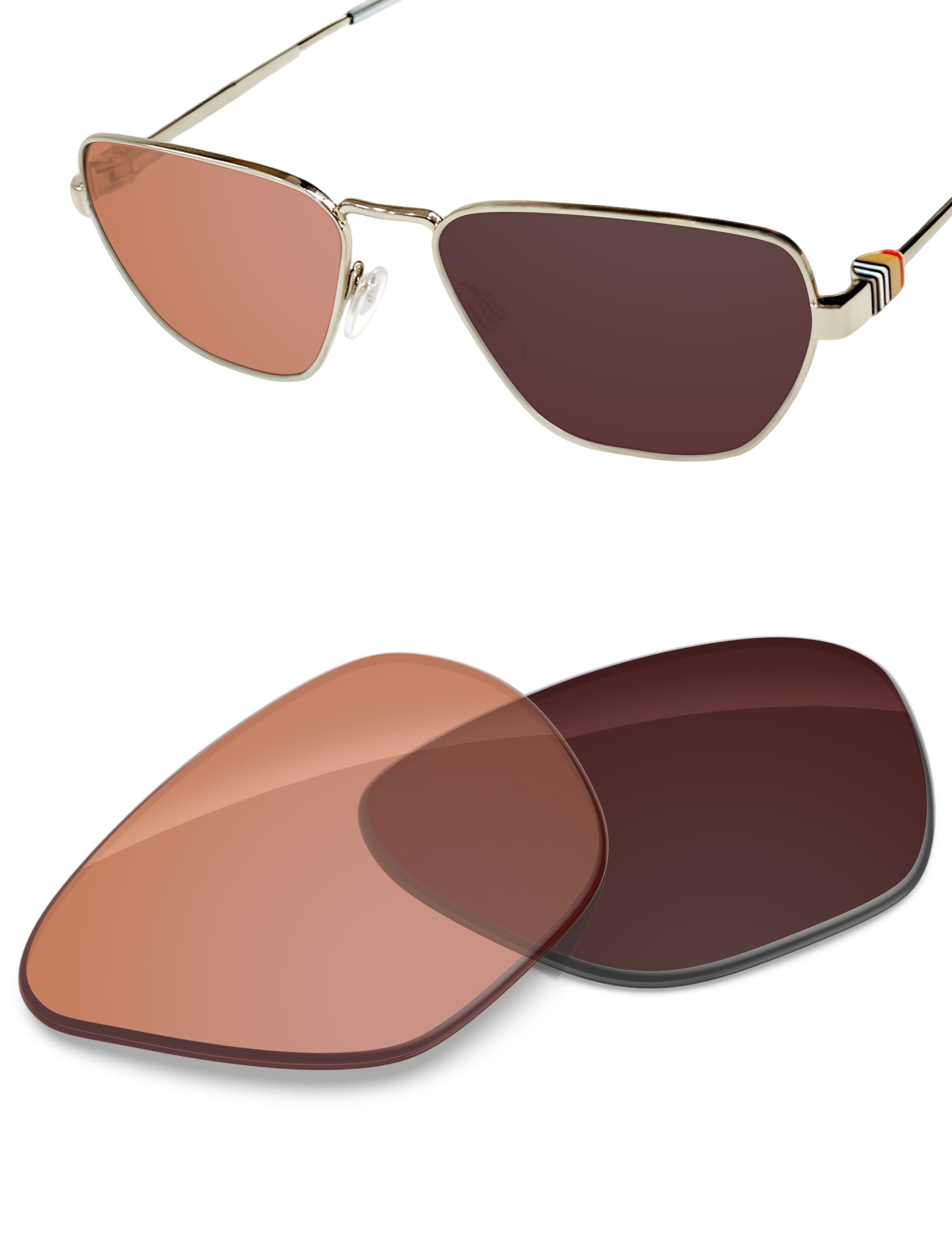 Orange Tint Photochromic-Non-Polarized