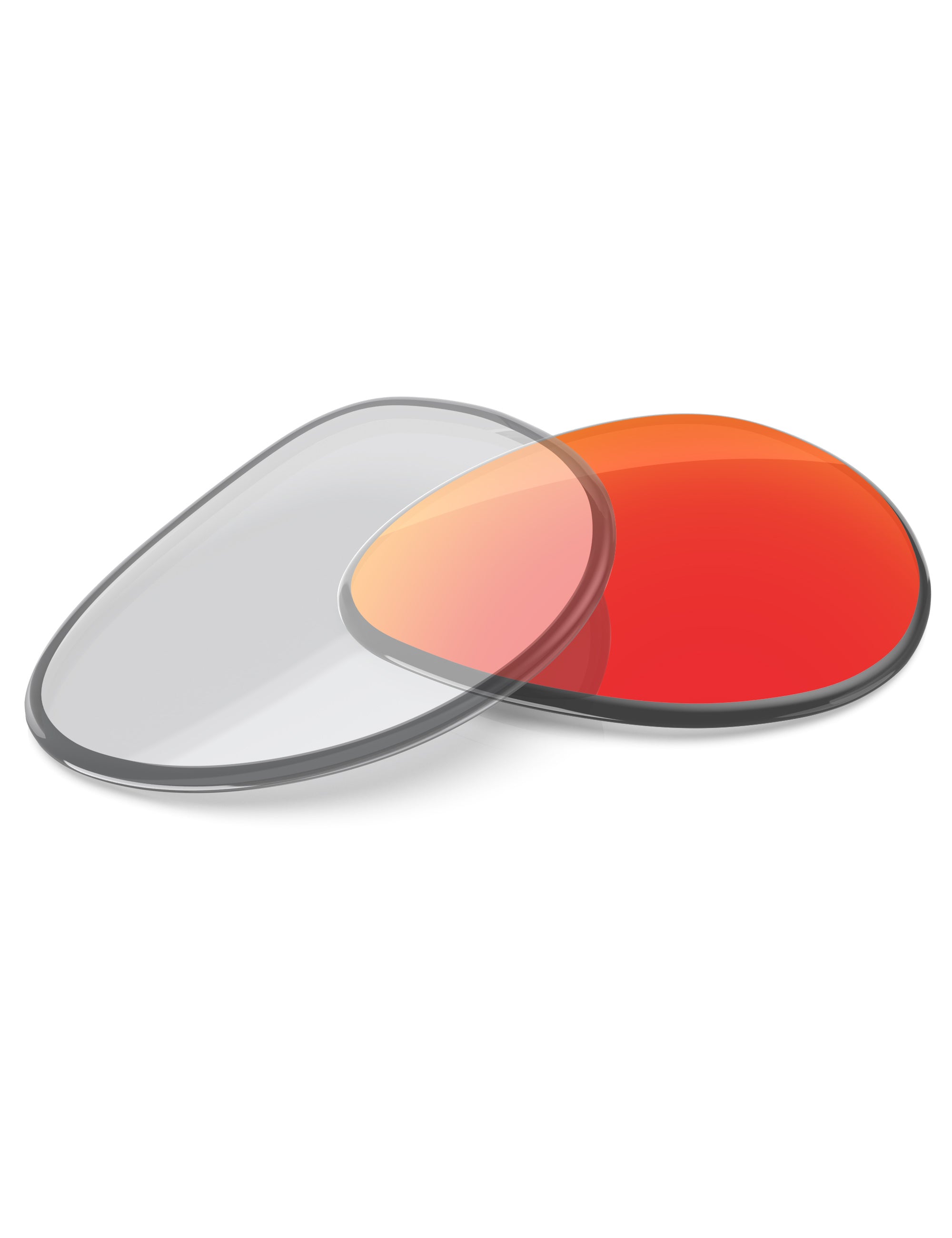 Fire Red FlashMirror™ Photochromic-Non-Polarized