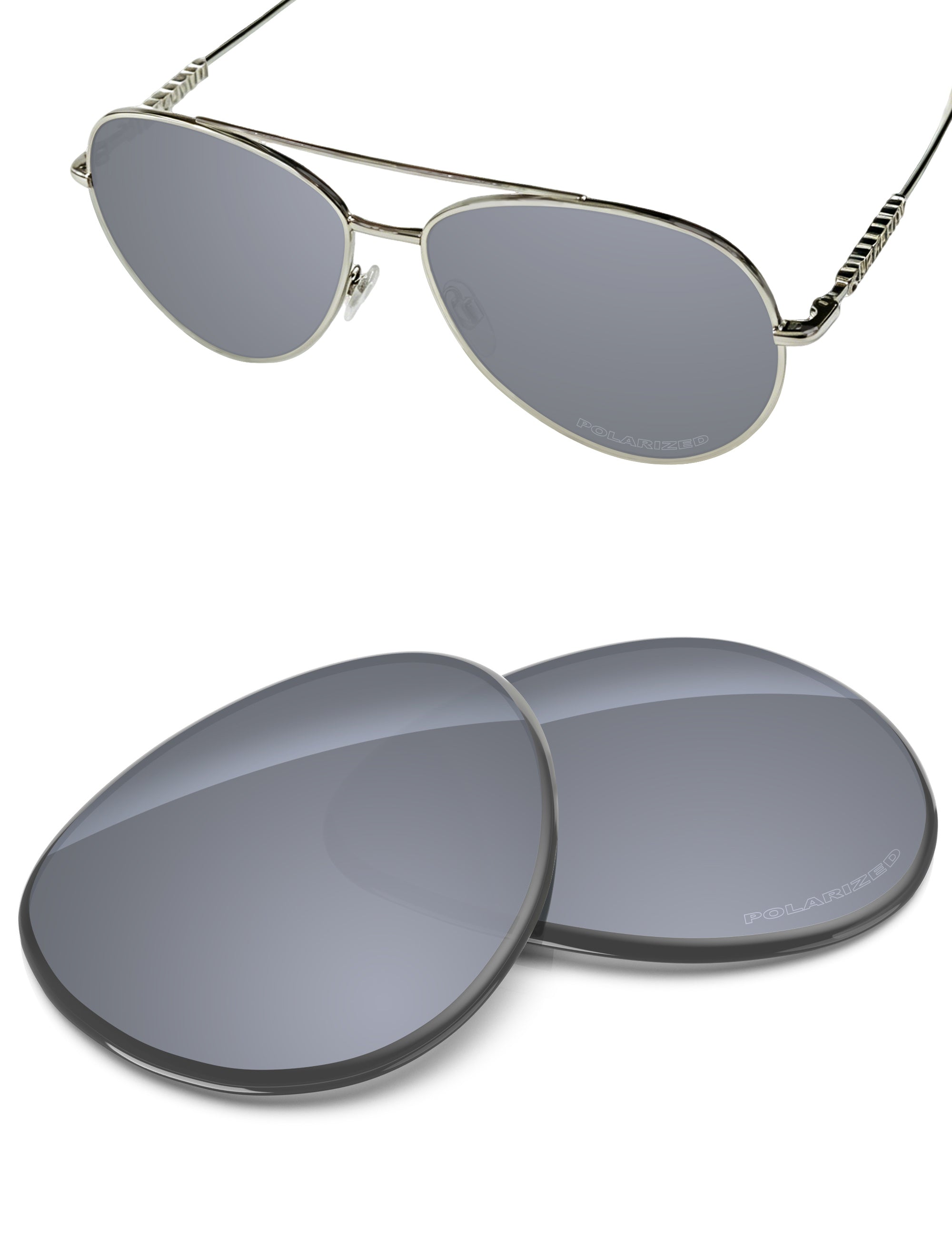 Silver Metallic FlashMirror™-Polarized