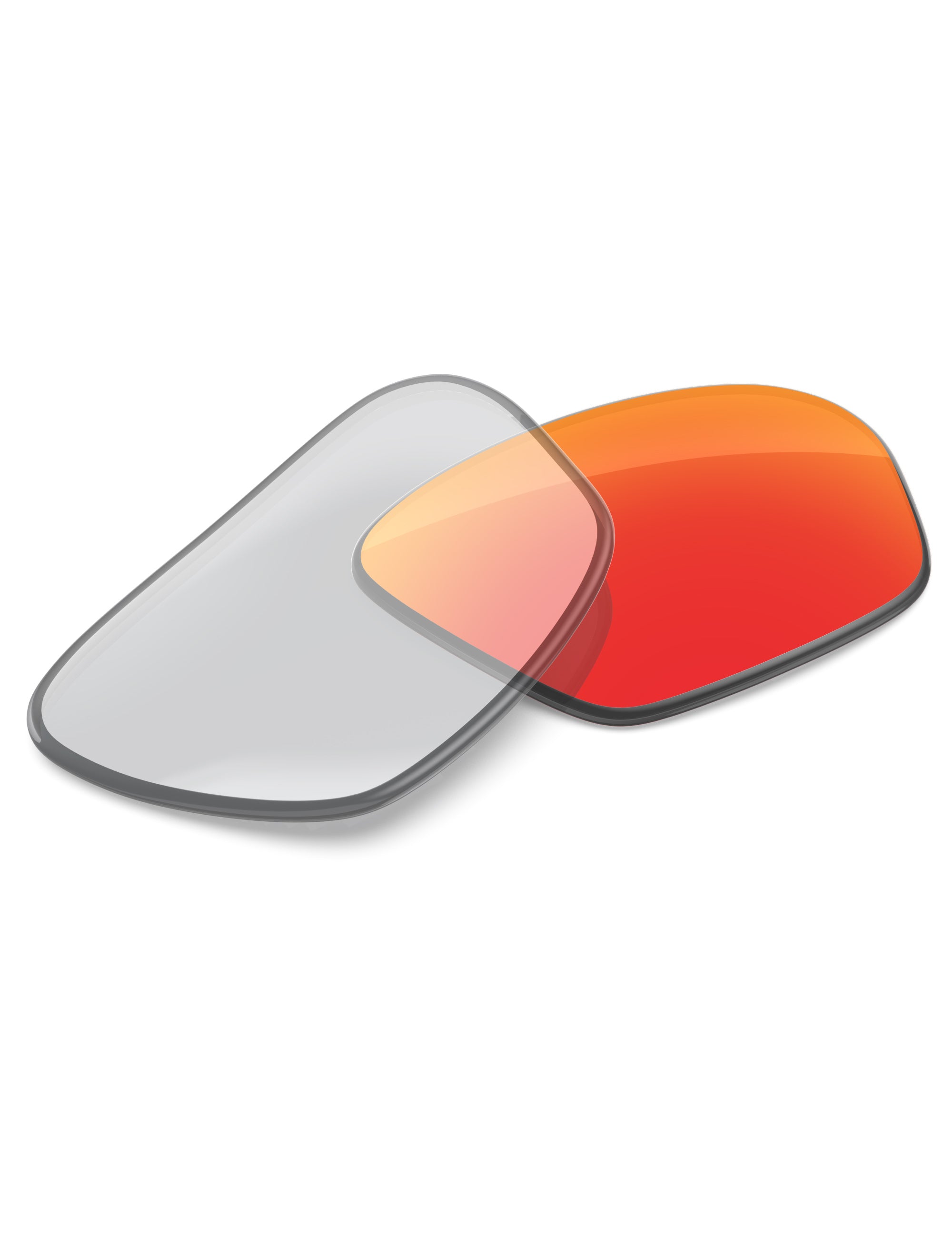 Fire Red FlashMirror™ Photochromic-Non-Polarized