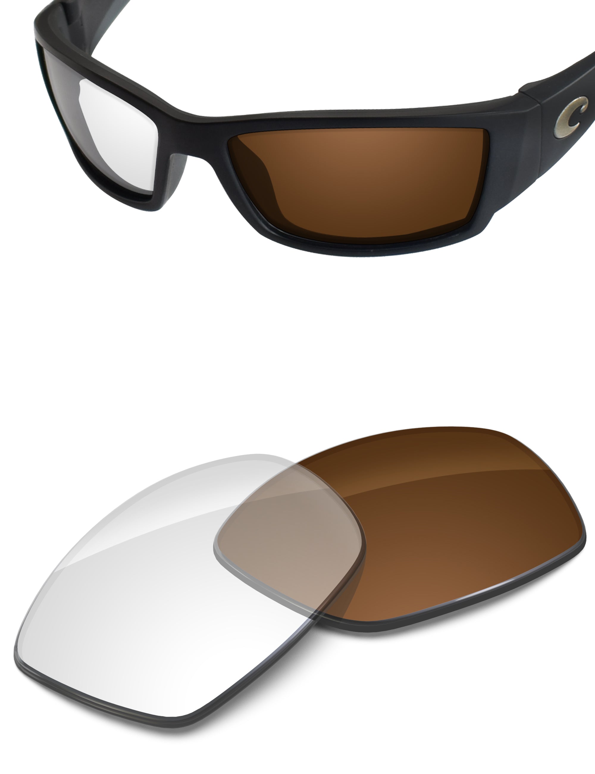 Adapt Brown Photochromic-Non-Polarized