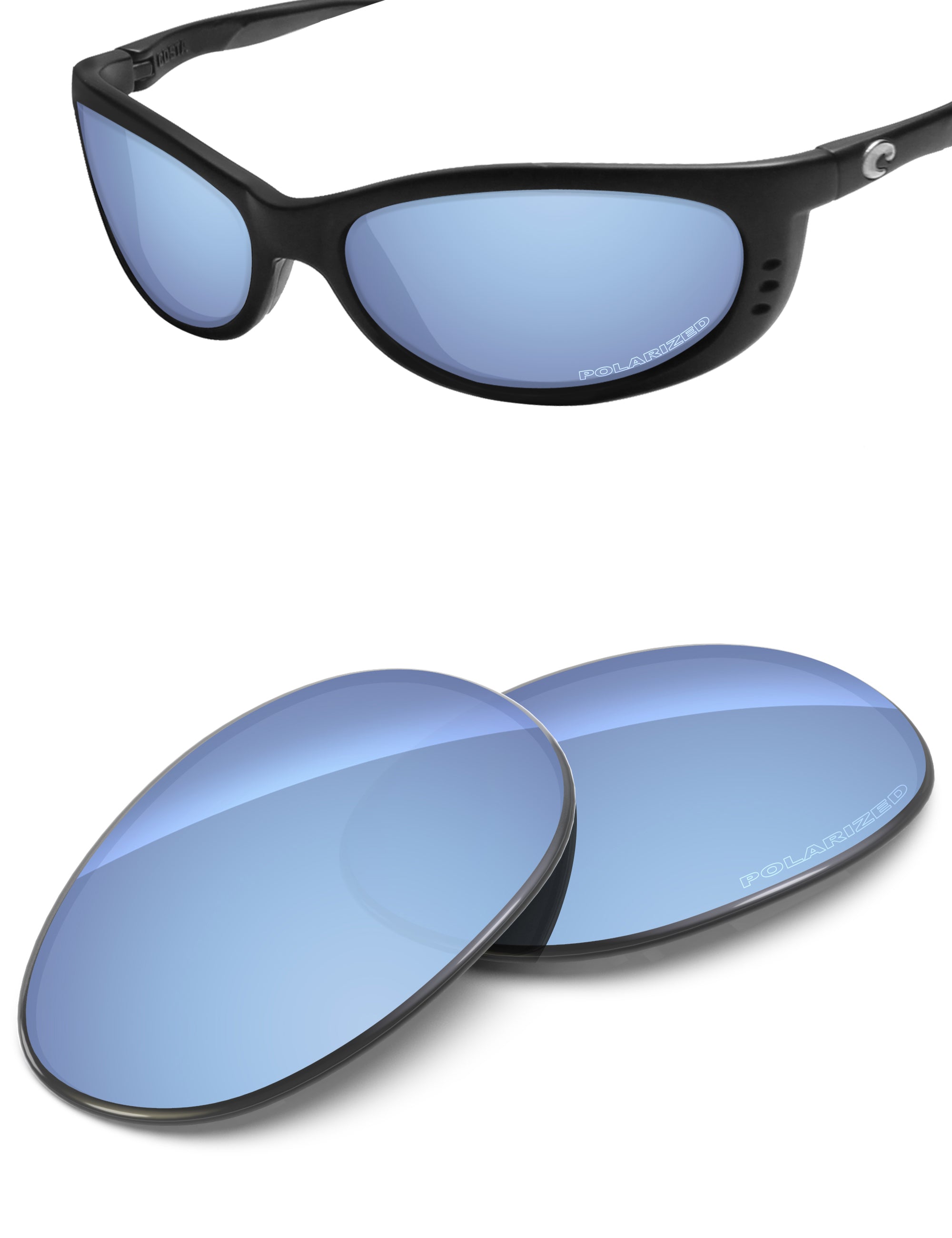 Aqua Blue FlashMirror™-Polarized