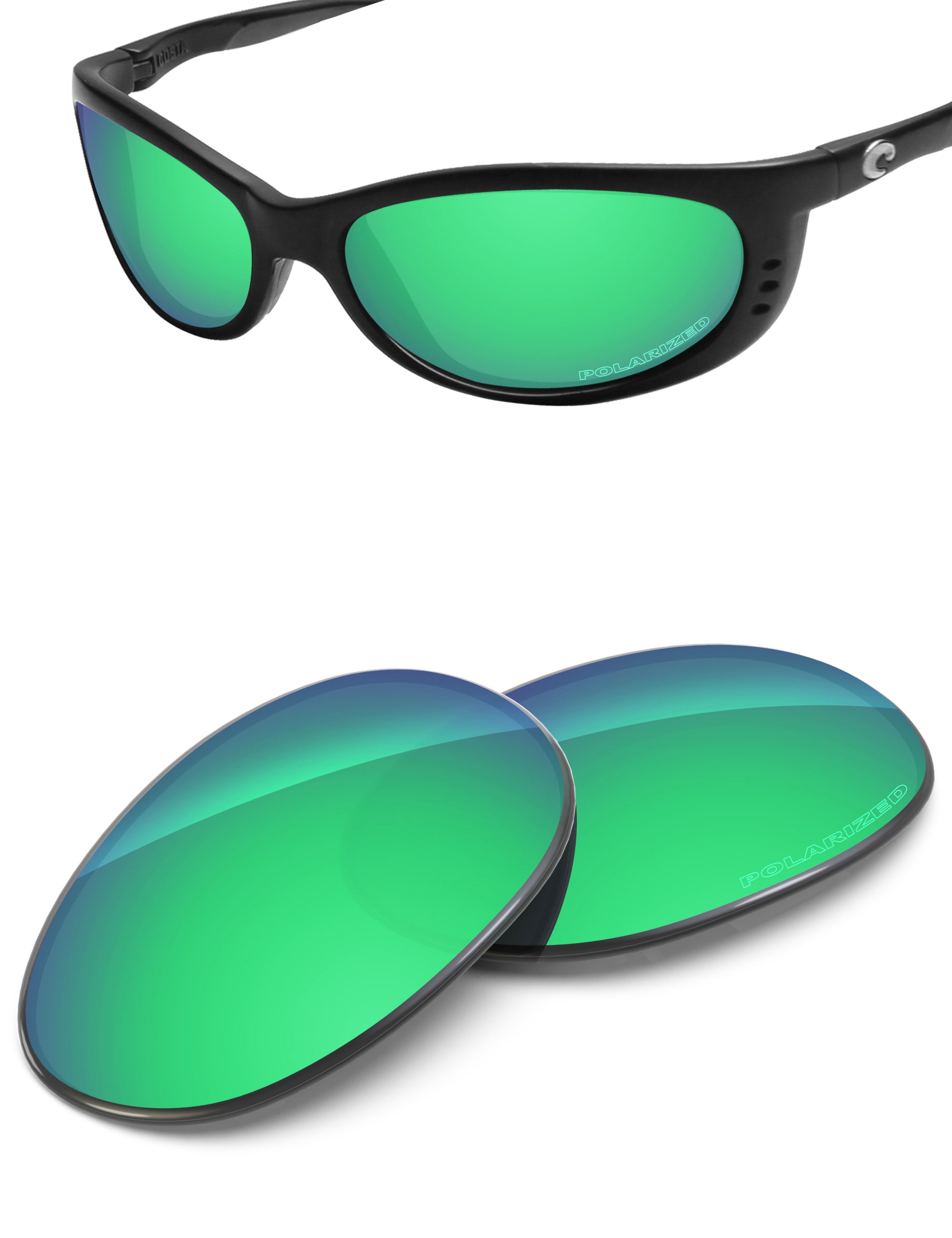 Emerald Green FlashMirror™-Polarized