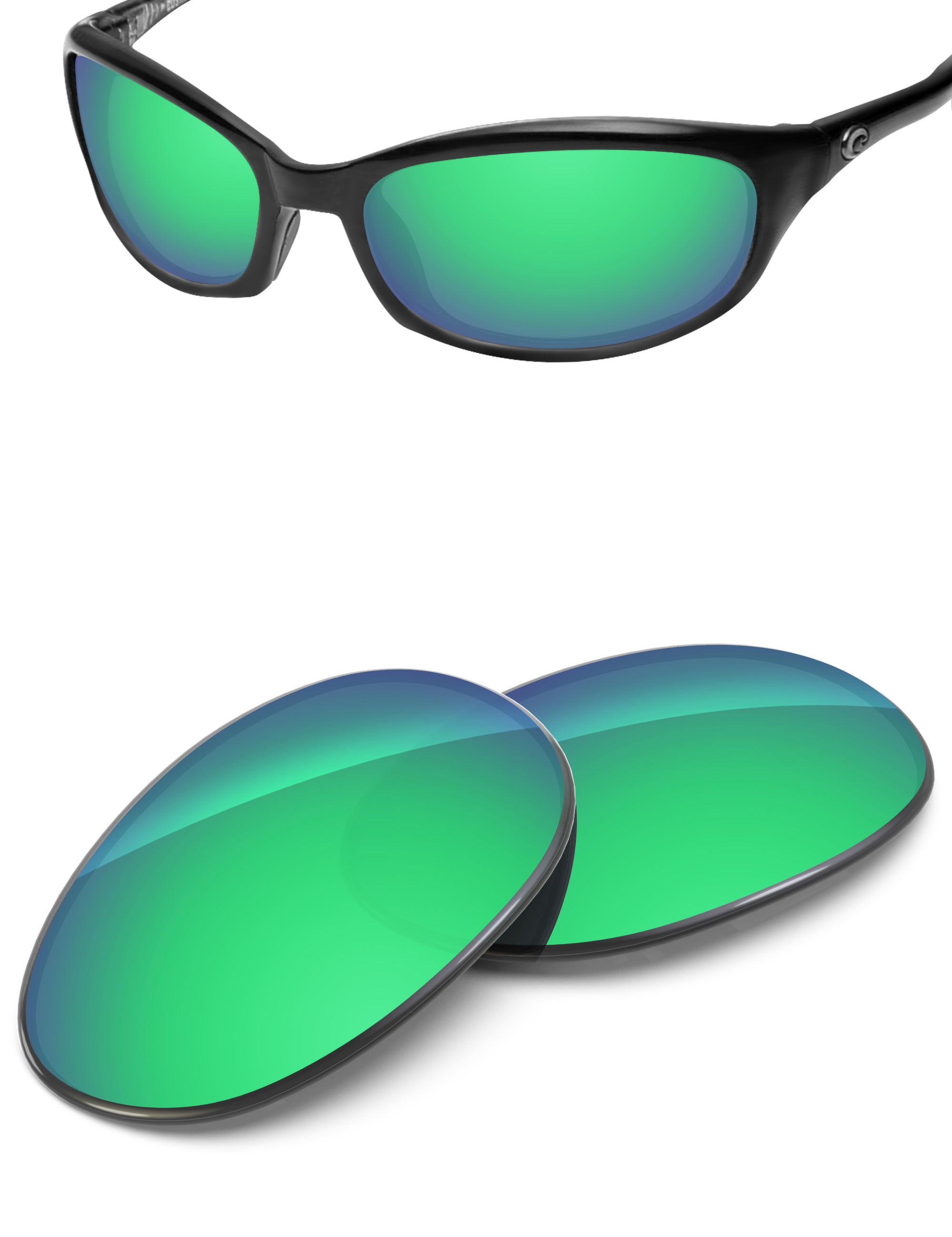 Emerald Green FlashMirror™-Non-Polarized