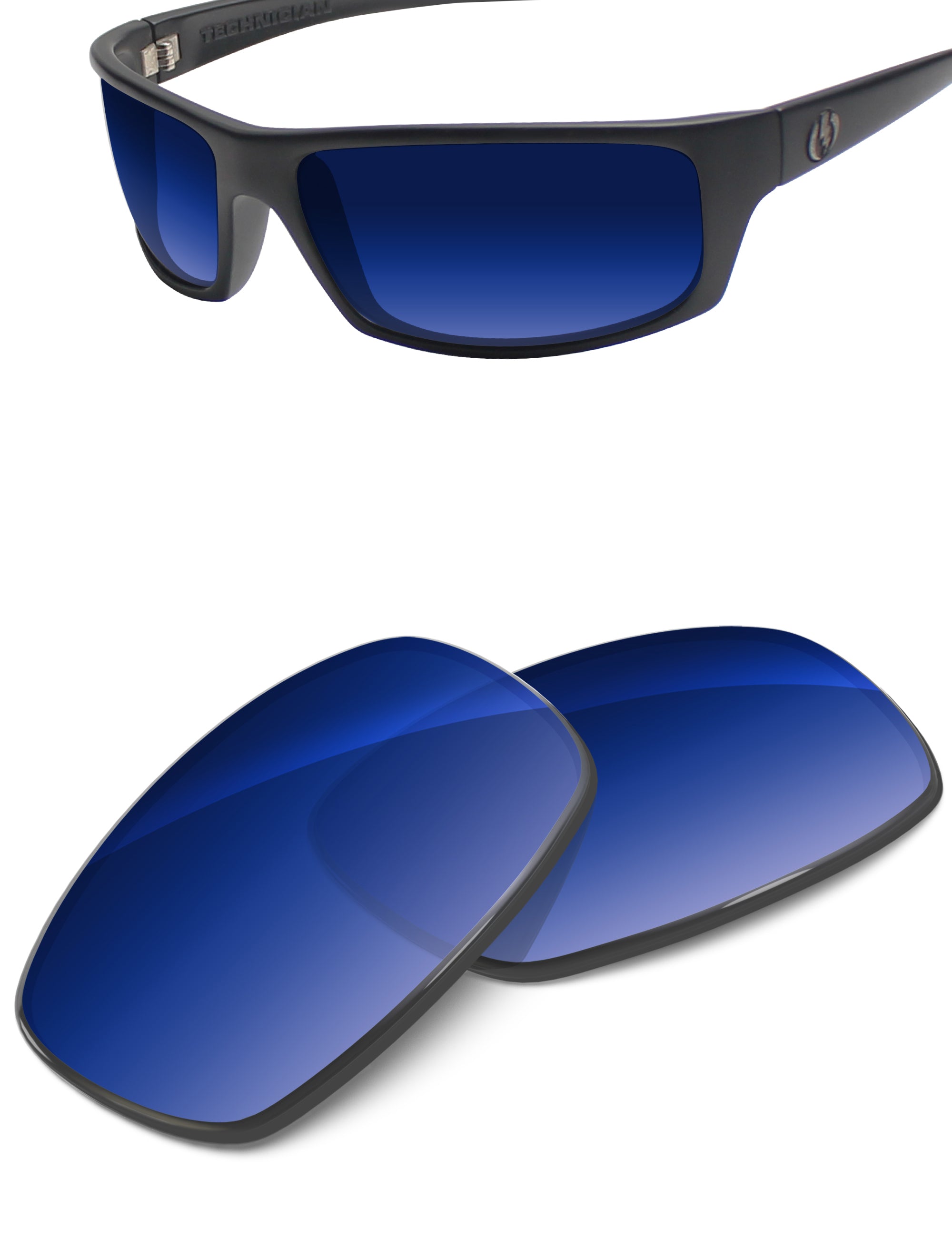 Aqua Blue Gradient-Non-Polarized