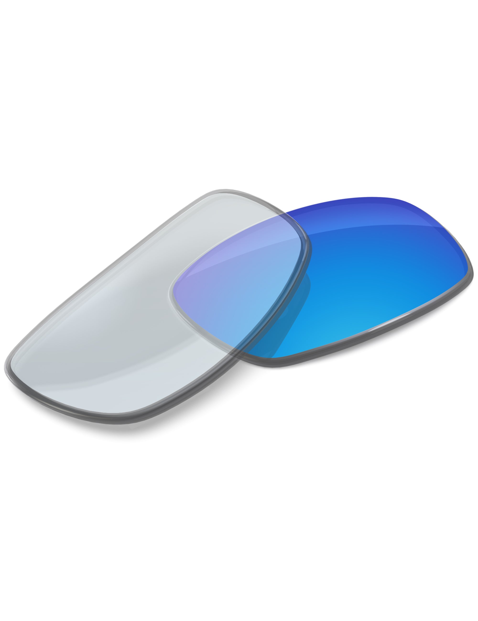 Sky Blue FlashMirror™ Photochromic-Non-Polarized