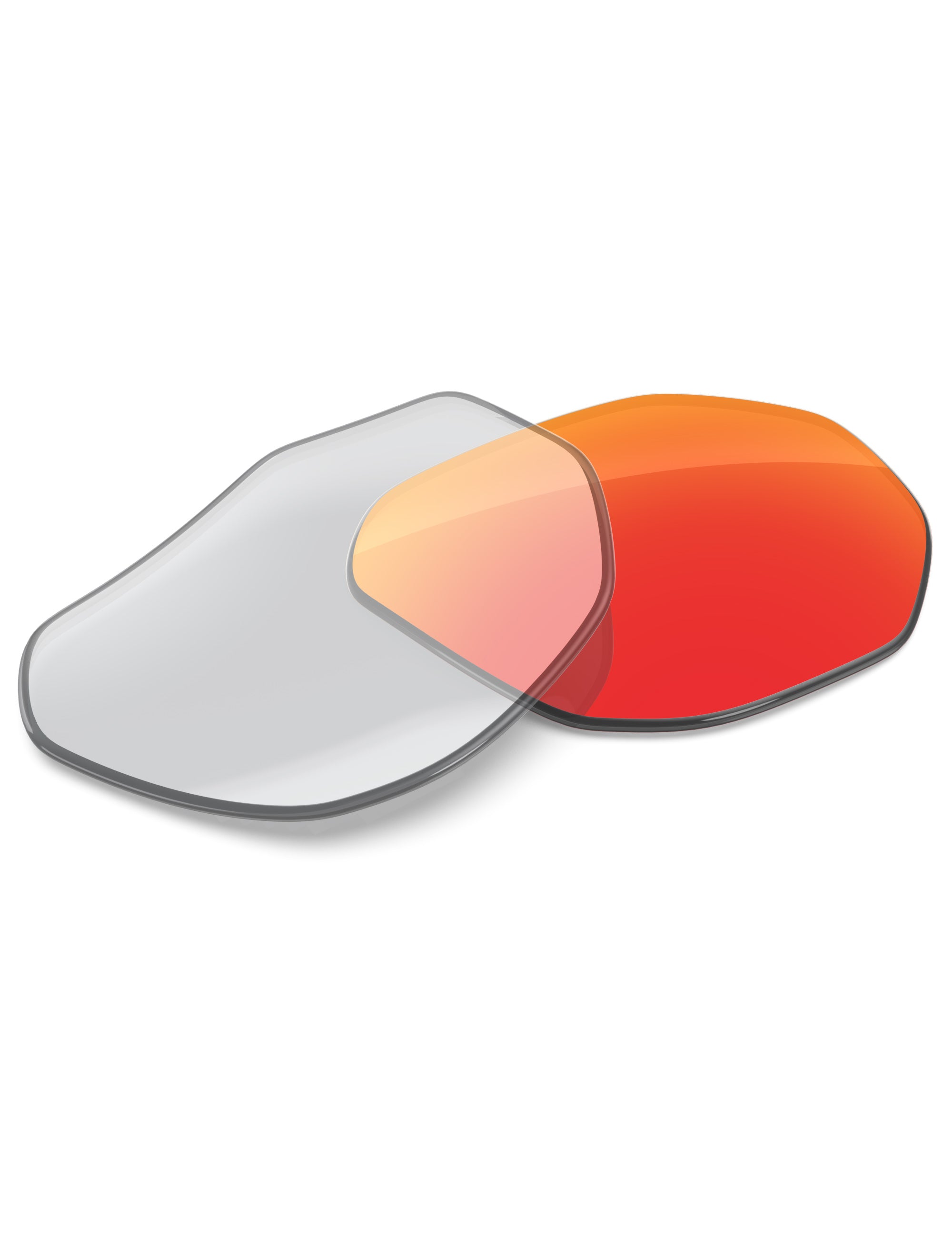 Fire Red FlashMirror™ Photochromic-Non-Polarized