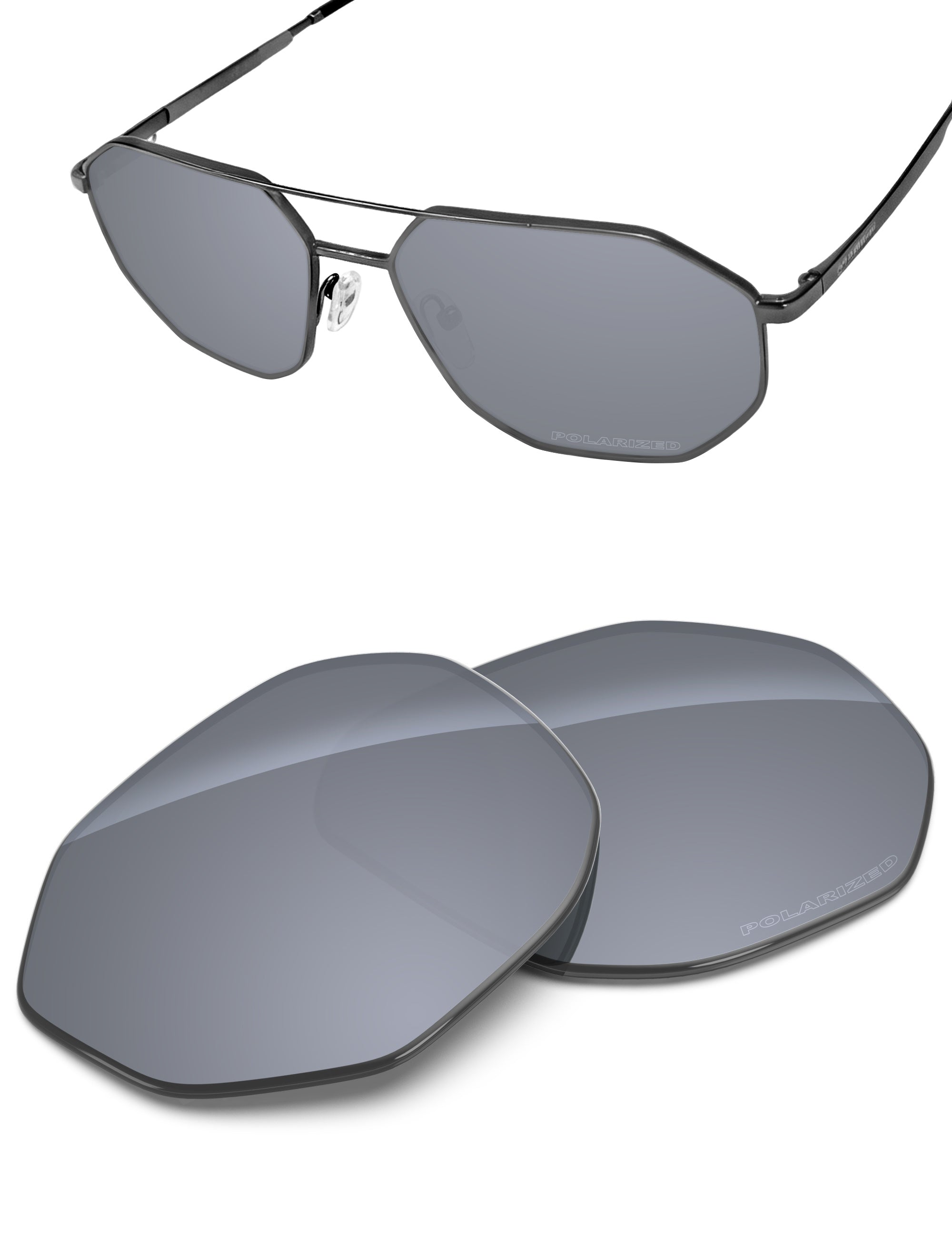 Silver Metallic FlashMirror™-Polarized