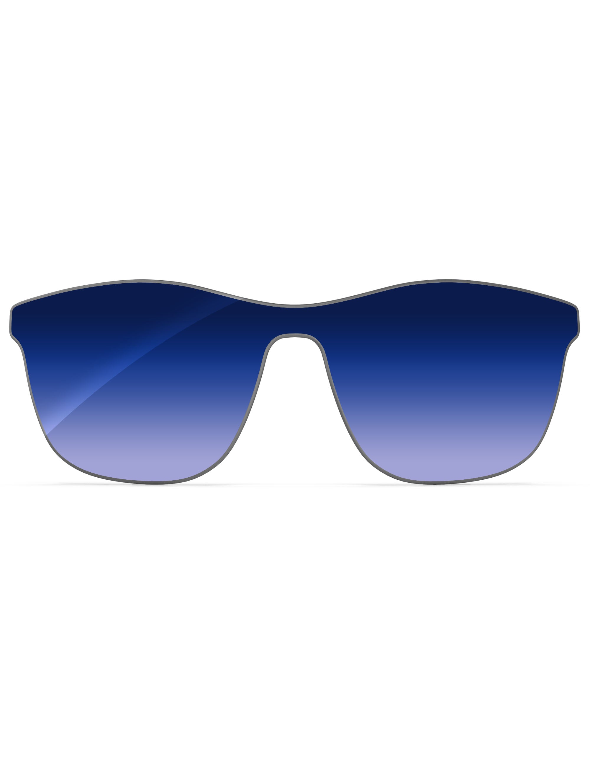 Aqua Blue Gradient-Non-Polarized