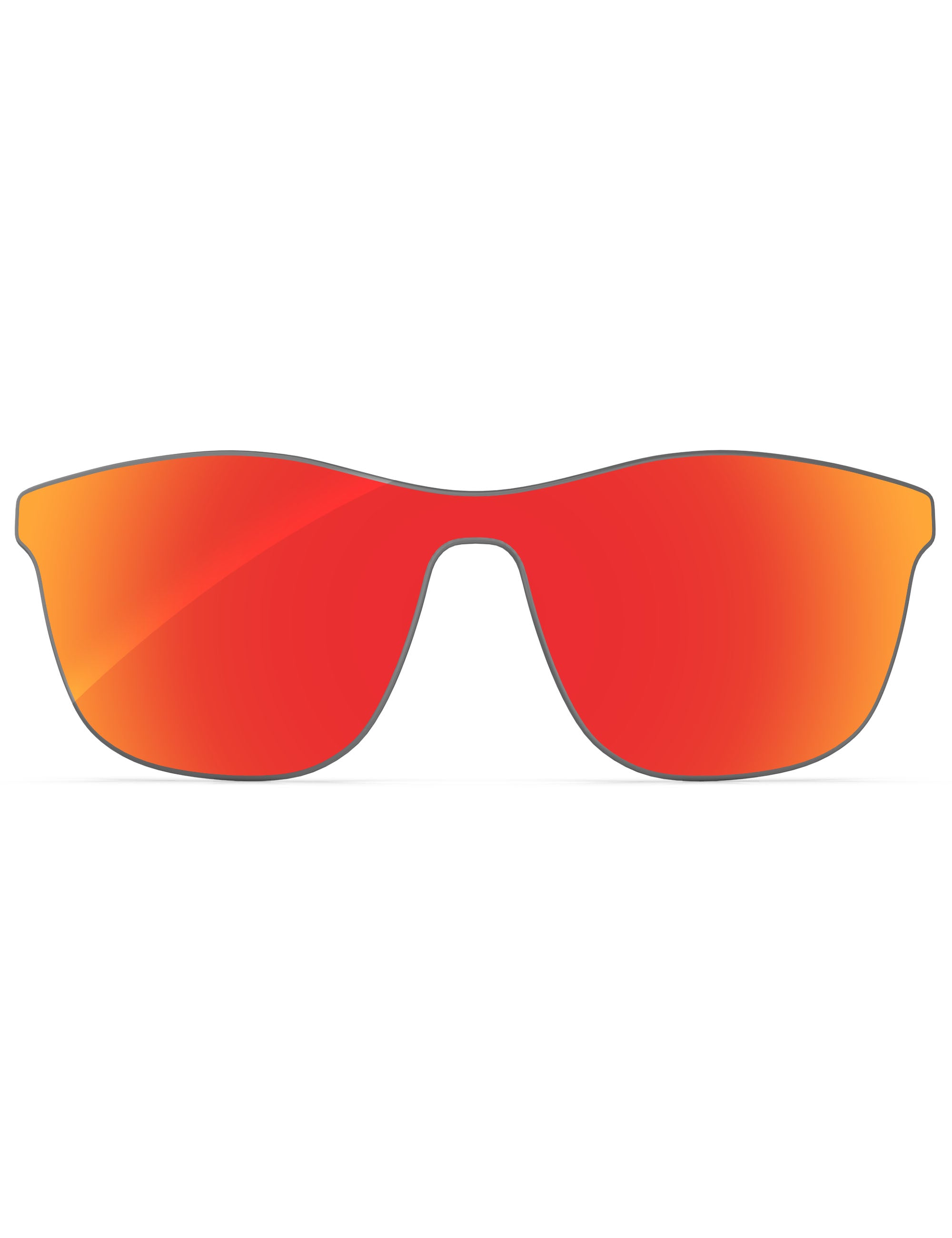 Fire Red FlashMirror™-Non-Polarized
