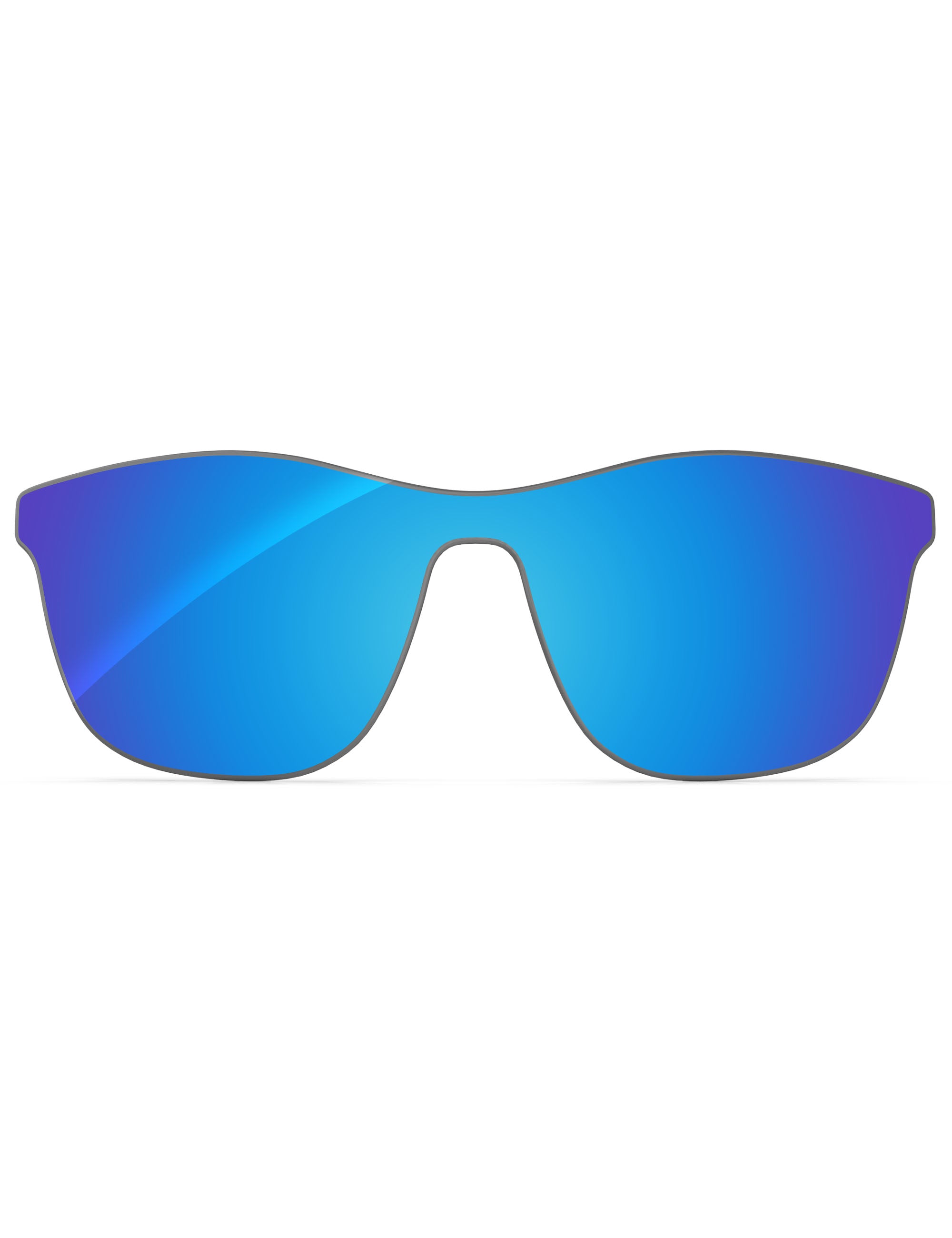 Sky Blue FlashMirror™-Non-Polarized