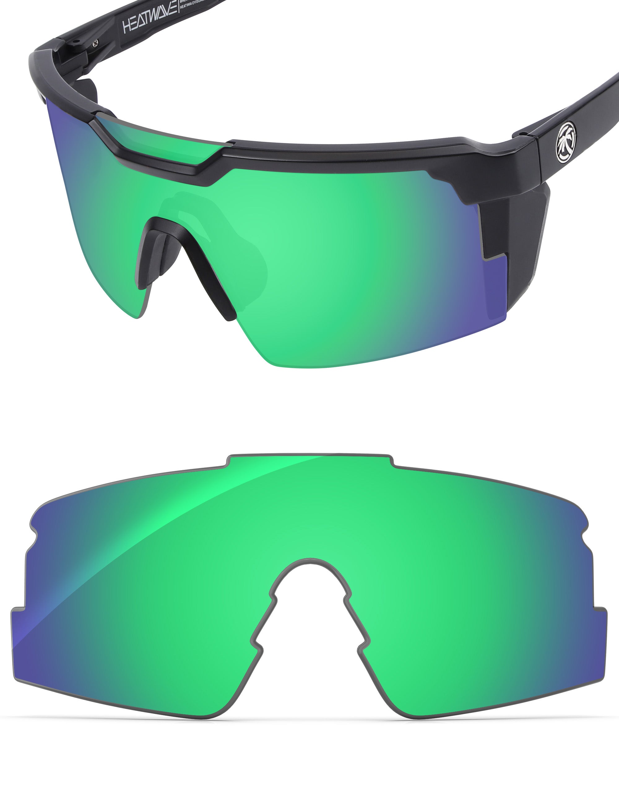 Emerald Green FlashMirror™-Non-Polarized