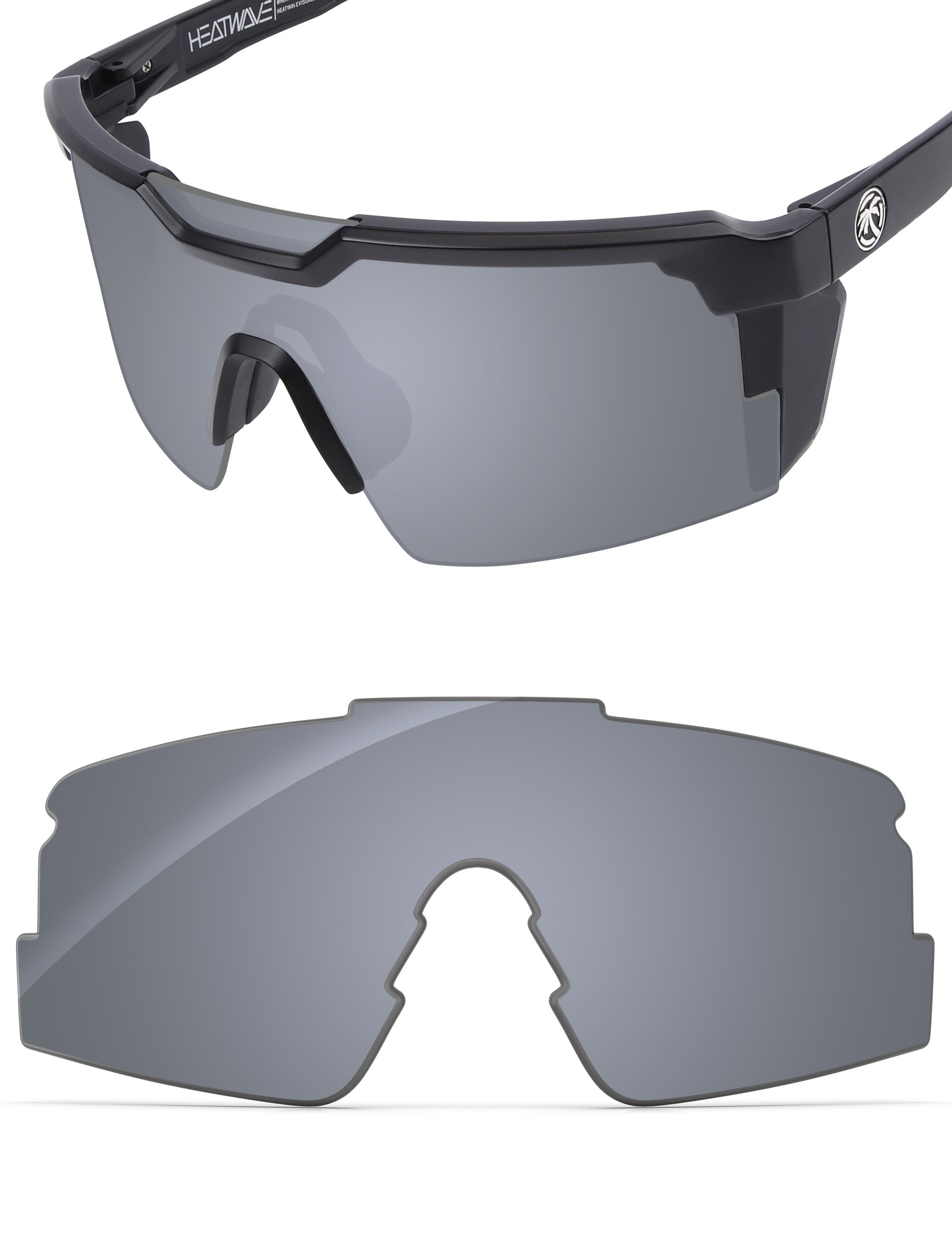 Silver Metallic FlashMirror™-Non-Polarized