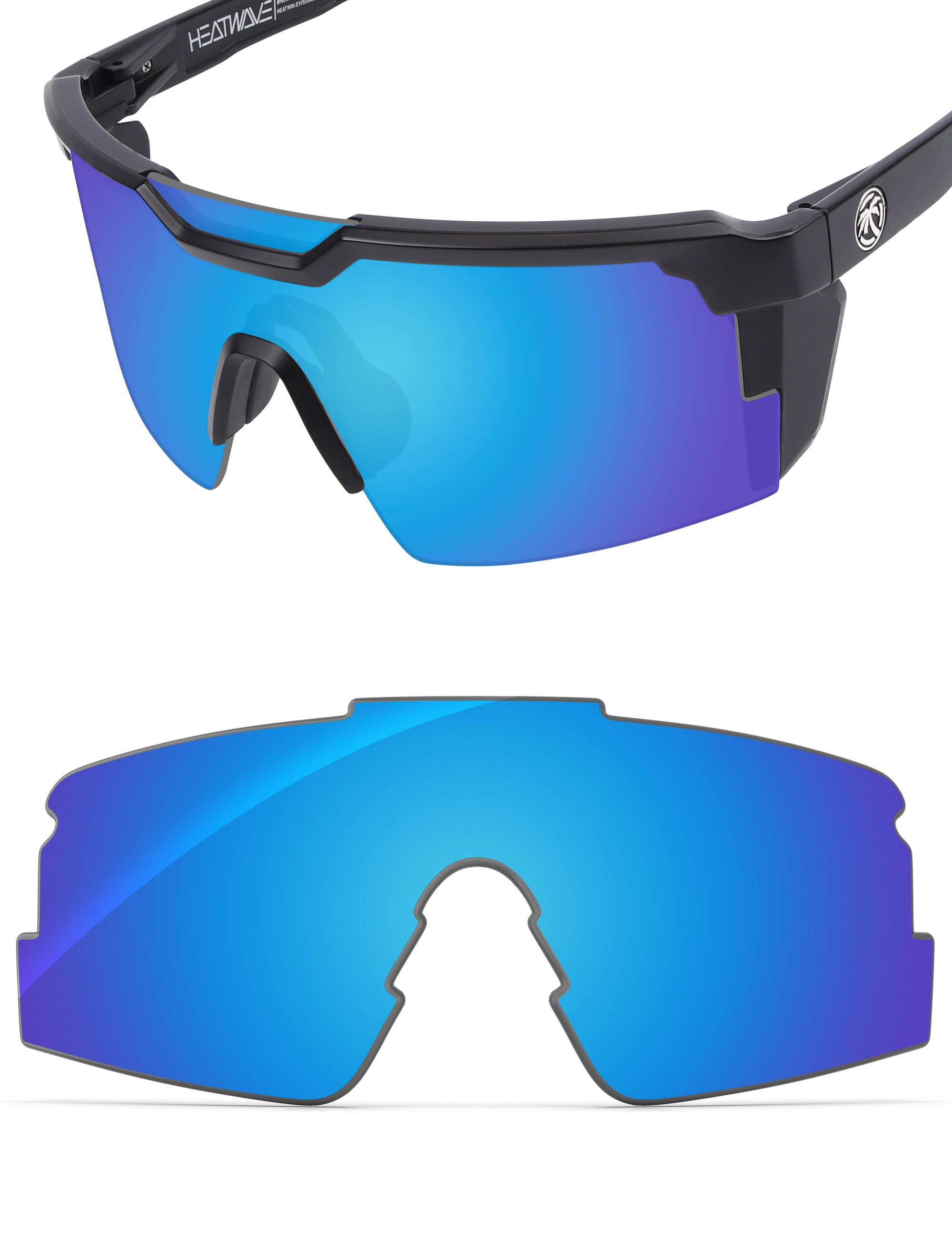 Sky Blue FlashMirror™-Non-Polarized