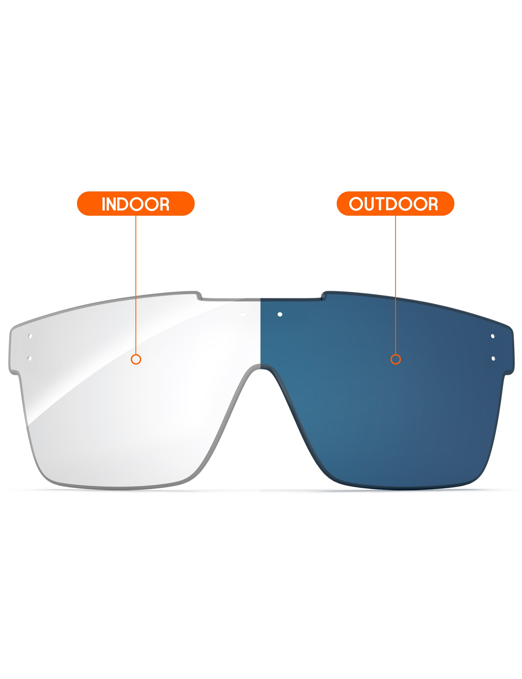 Adapt Blue Photochromic-Non-Polarized