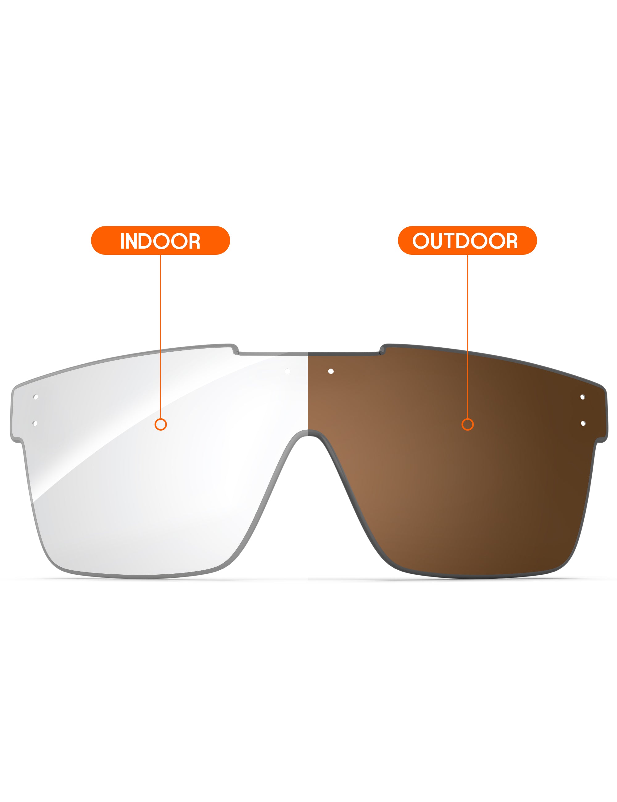 Adapt Brown Photochromic-Non-Polarized