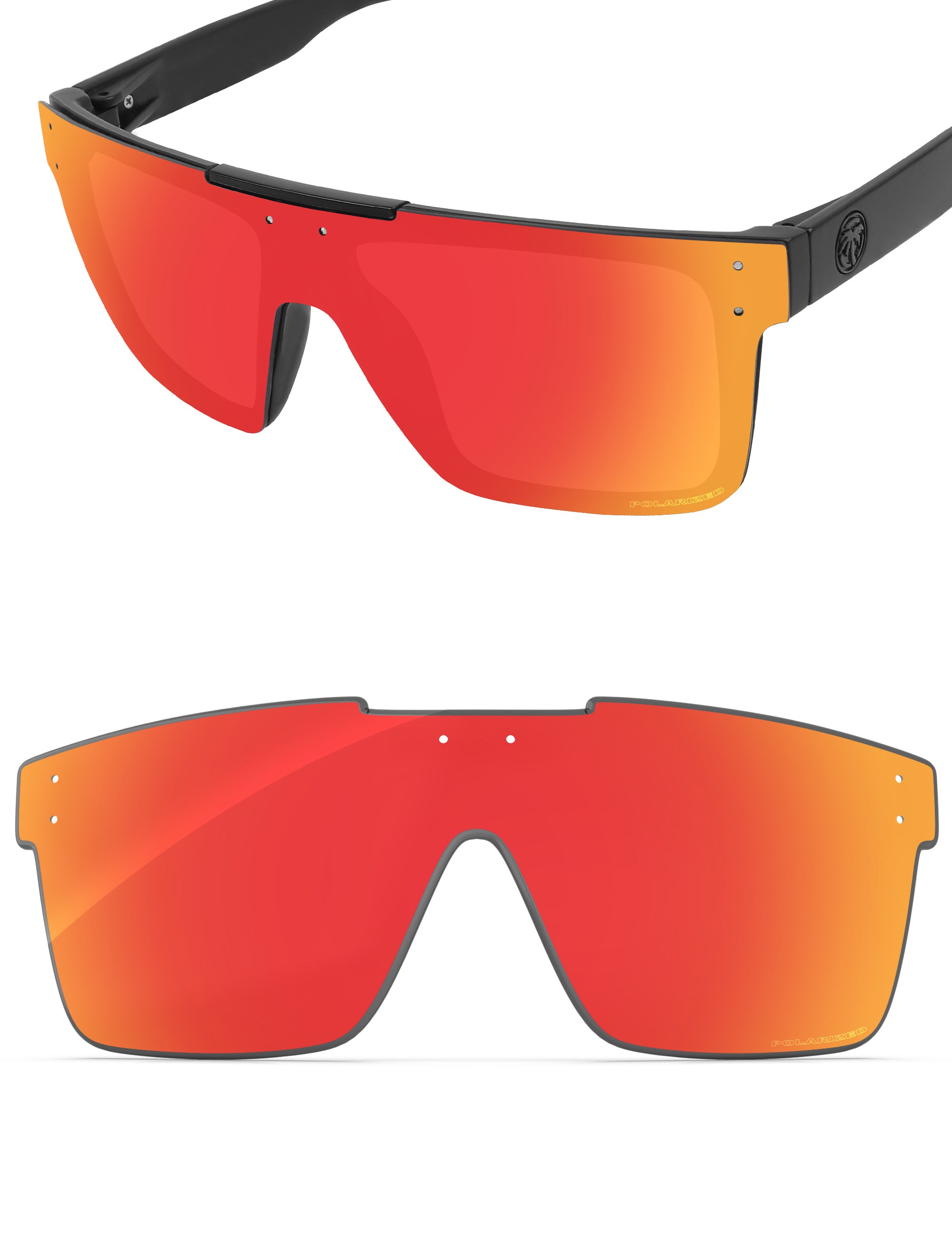 Fire Red FlashMirror™-Polarized