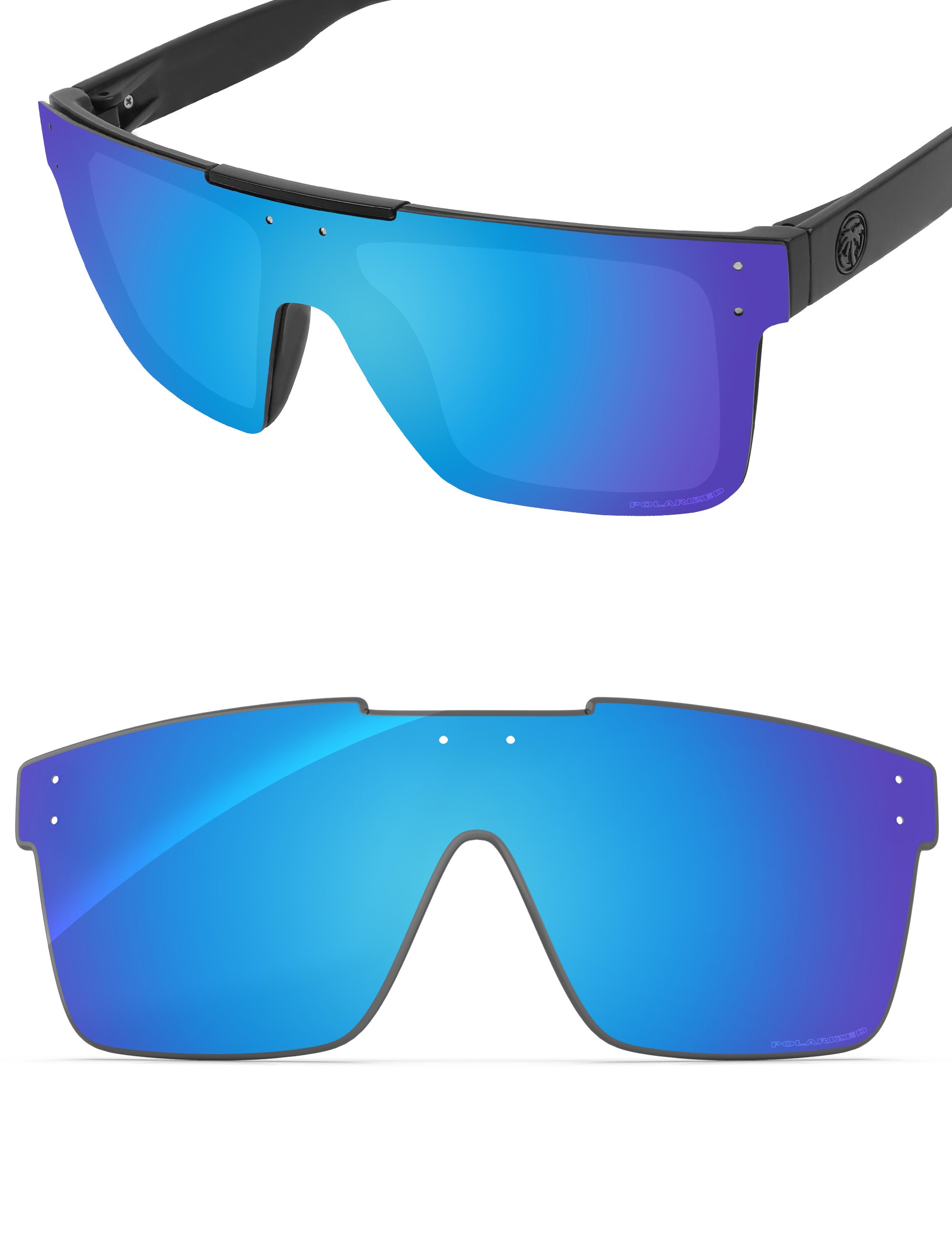 Sky Blue FlashMirror™-Polarized