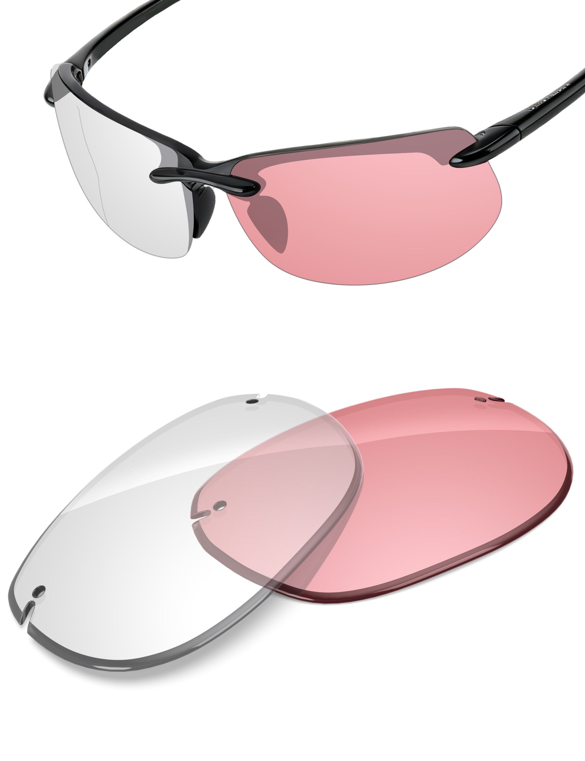 Adapt Pink Photochromic-Non-Polarized