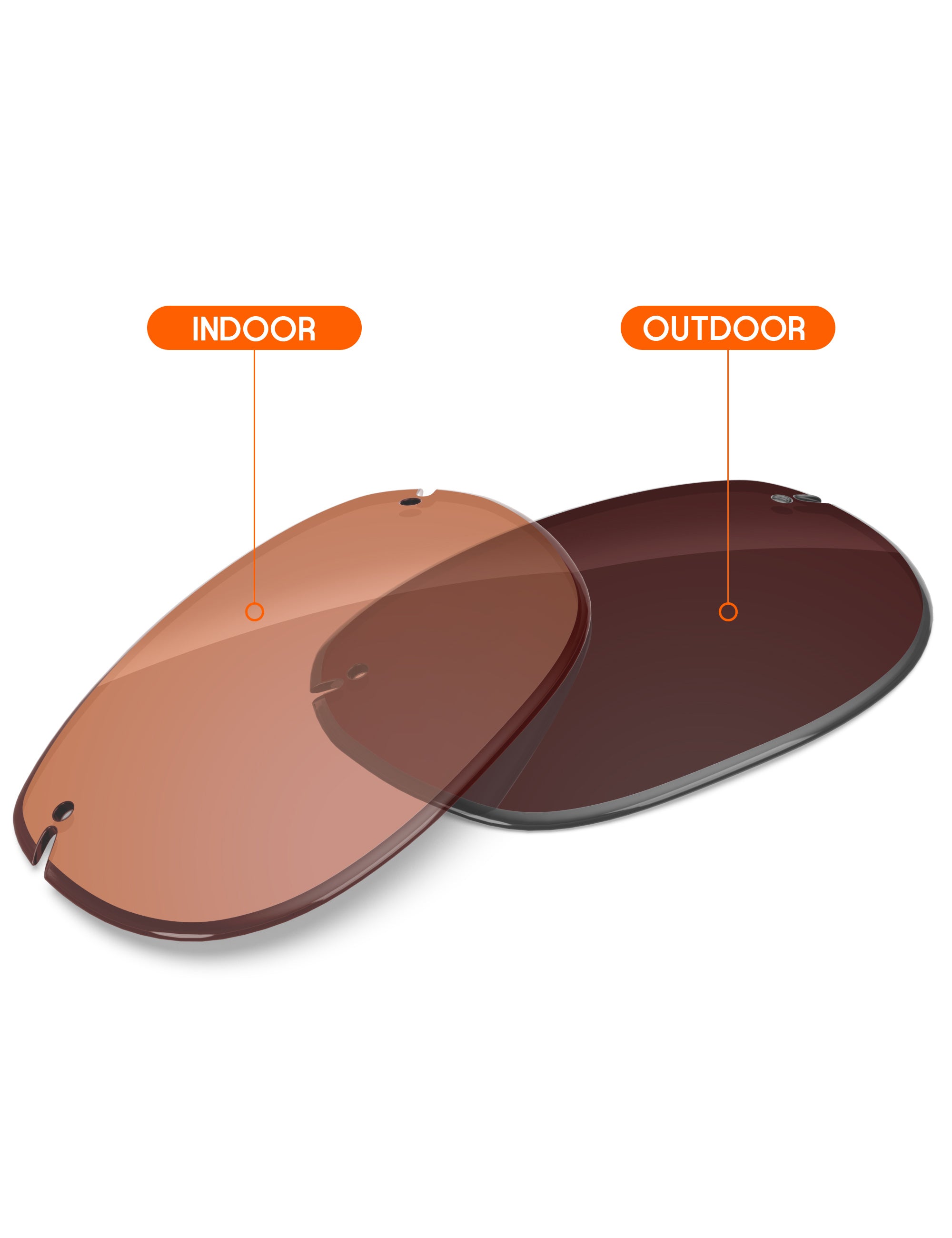 Orange Tint Photochromic-Non-Polarized