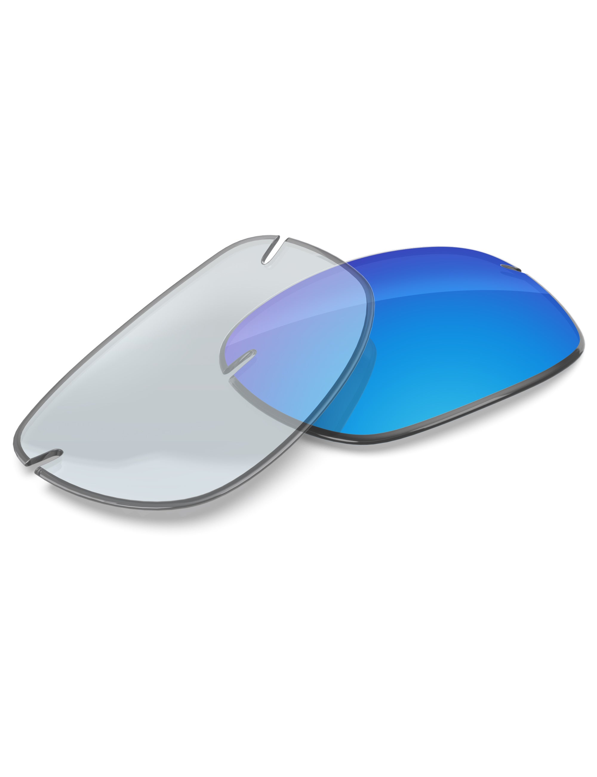 Sky Blue FlashMirror™ Photochromic-Non-Polarized