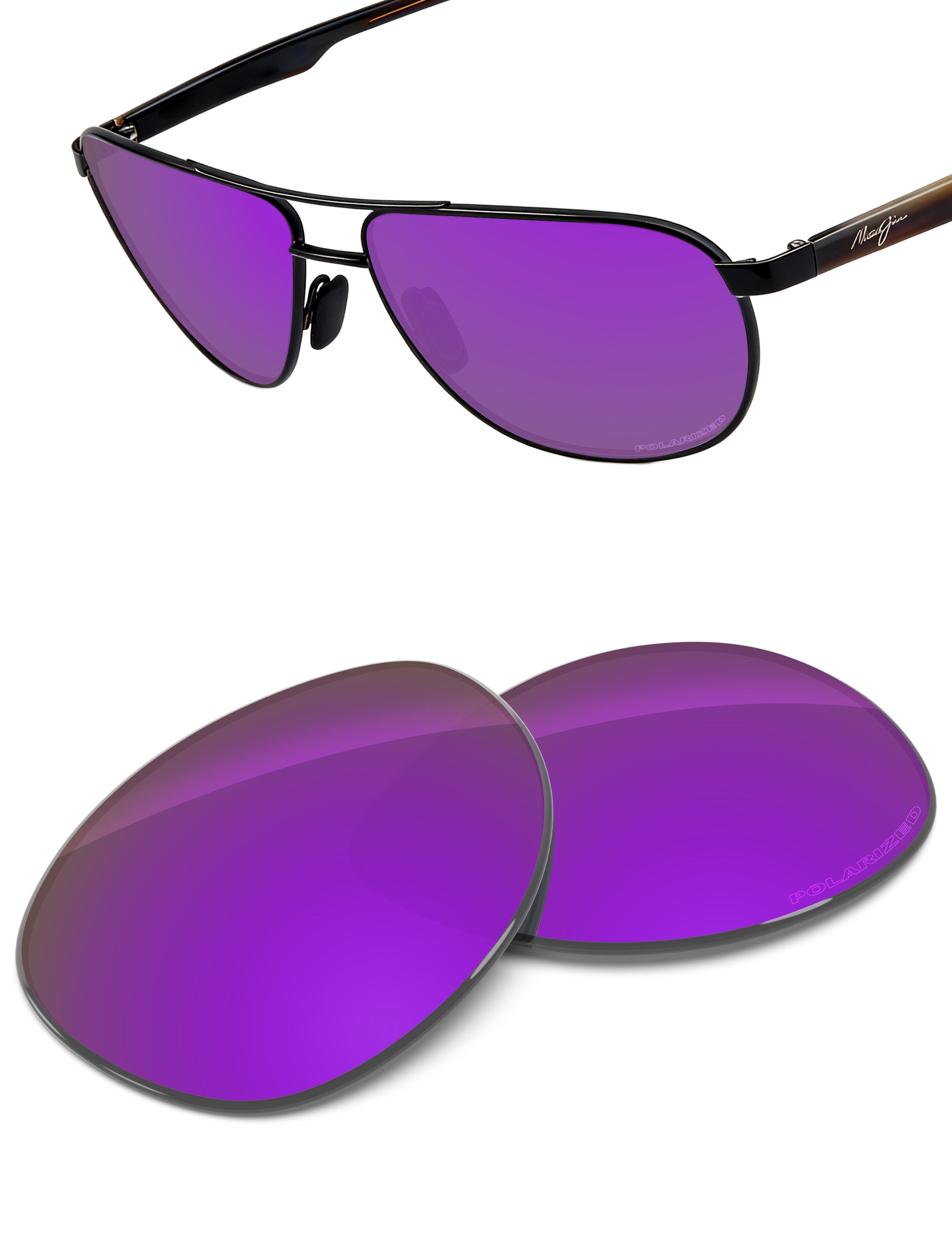 Plum Purple FlashMirror™-Polarized