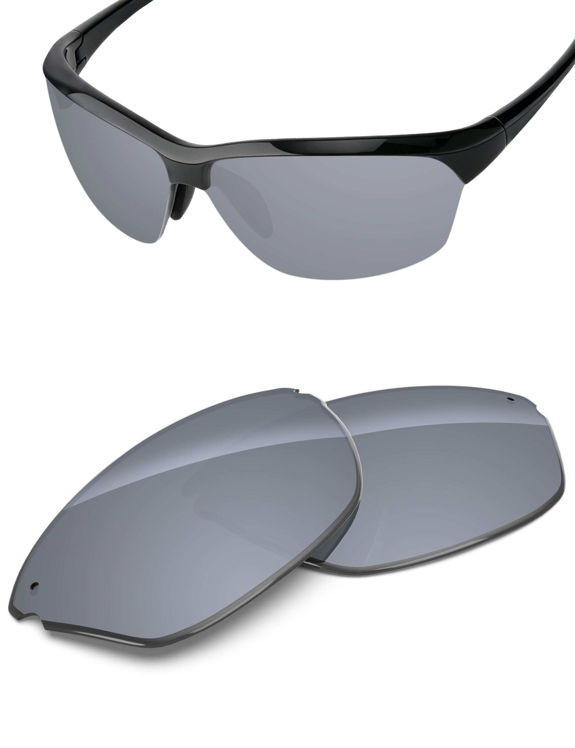 Silver Metallic FlashMirror™-Non-Polarized