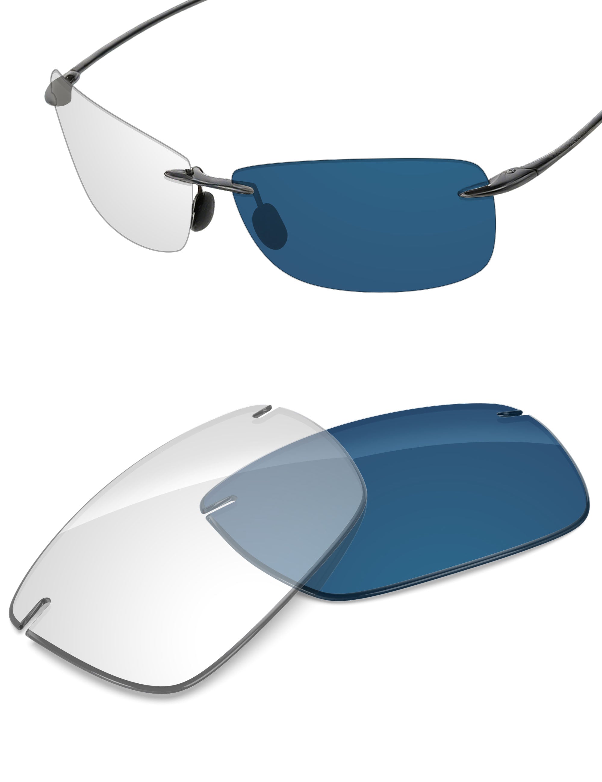Adapt Blue Photochromic-Non-Polarized