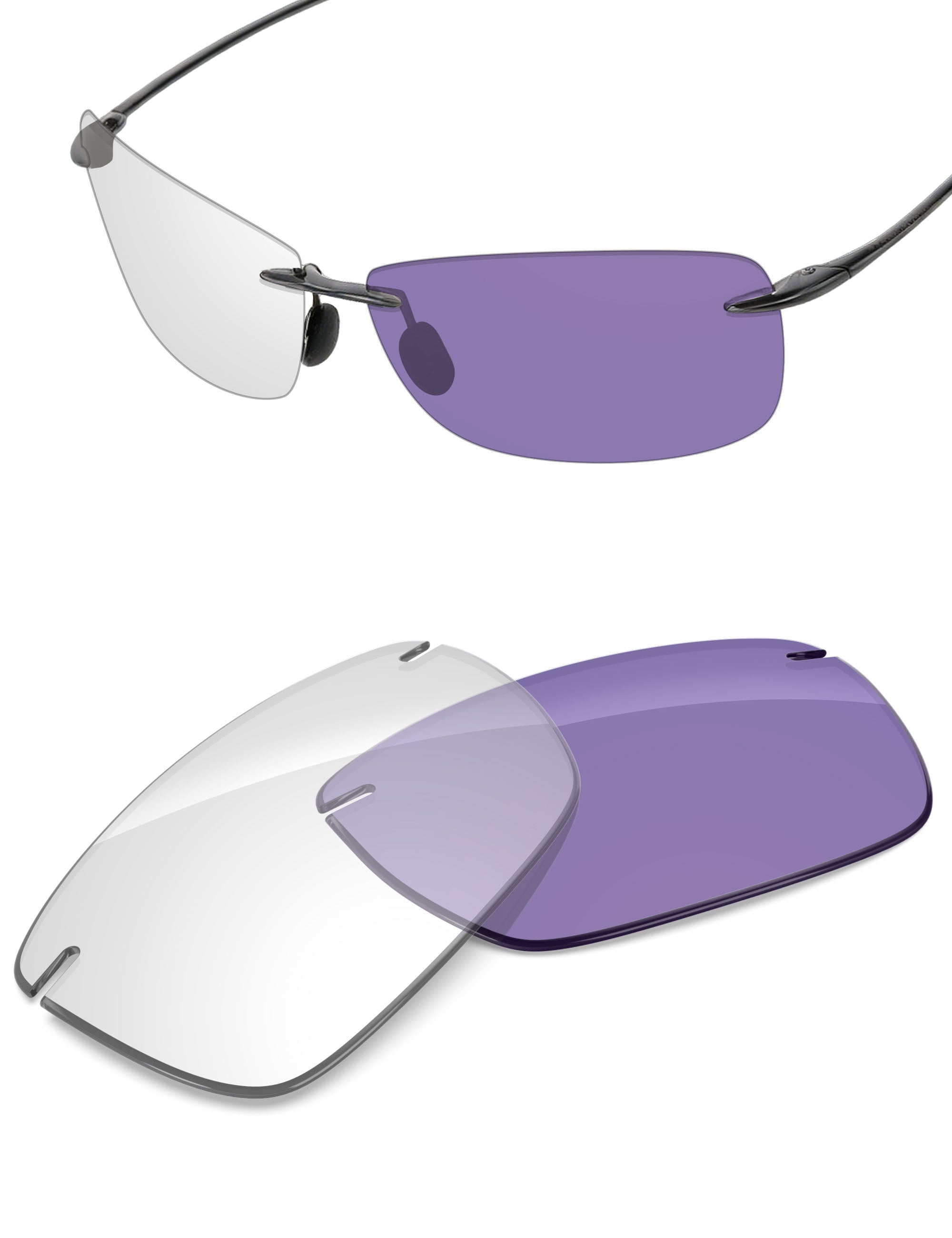 Adapt Purple Photochromic-Non-Polarized