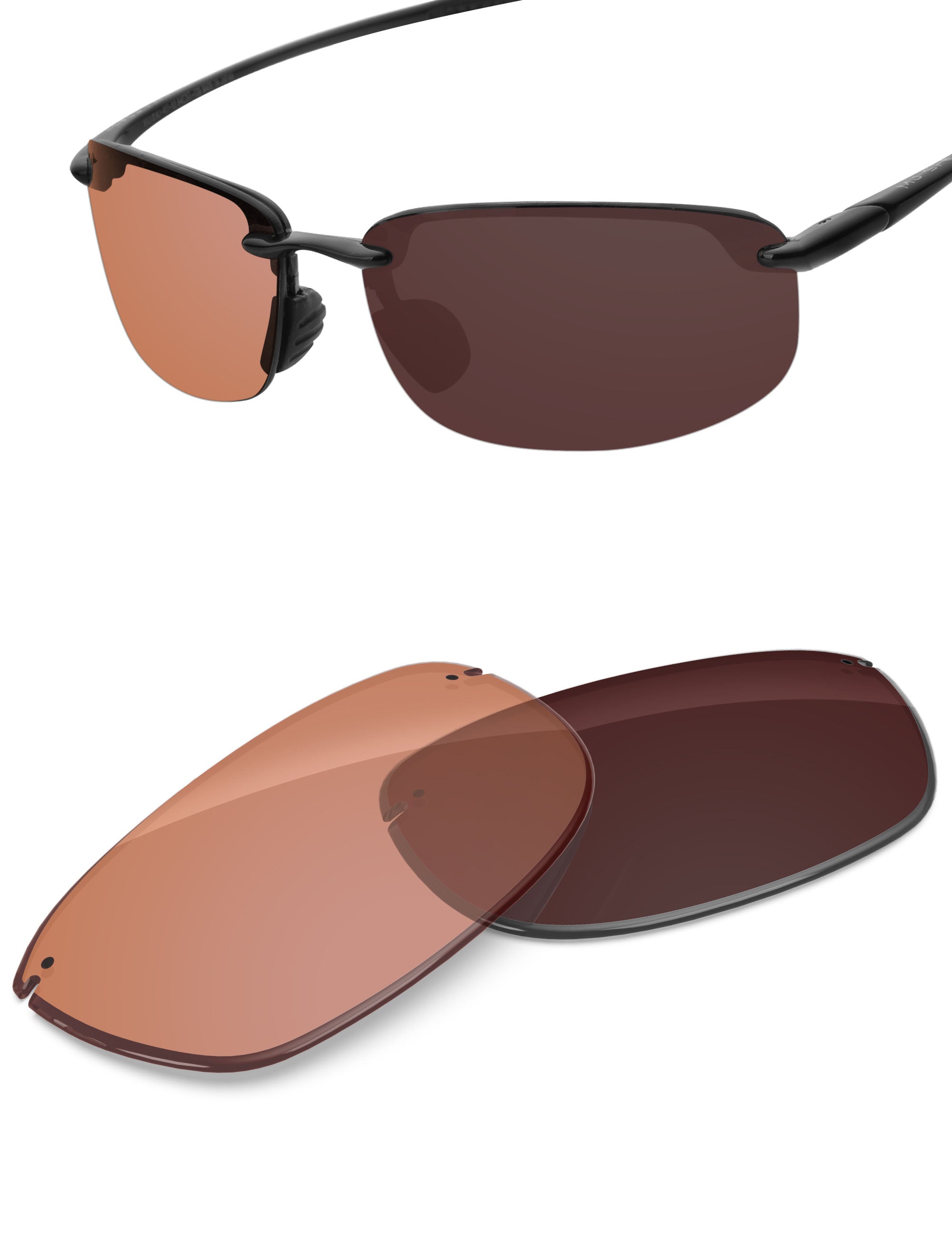 Orange Tint Photochromic-Non-Polarized