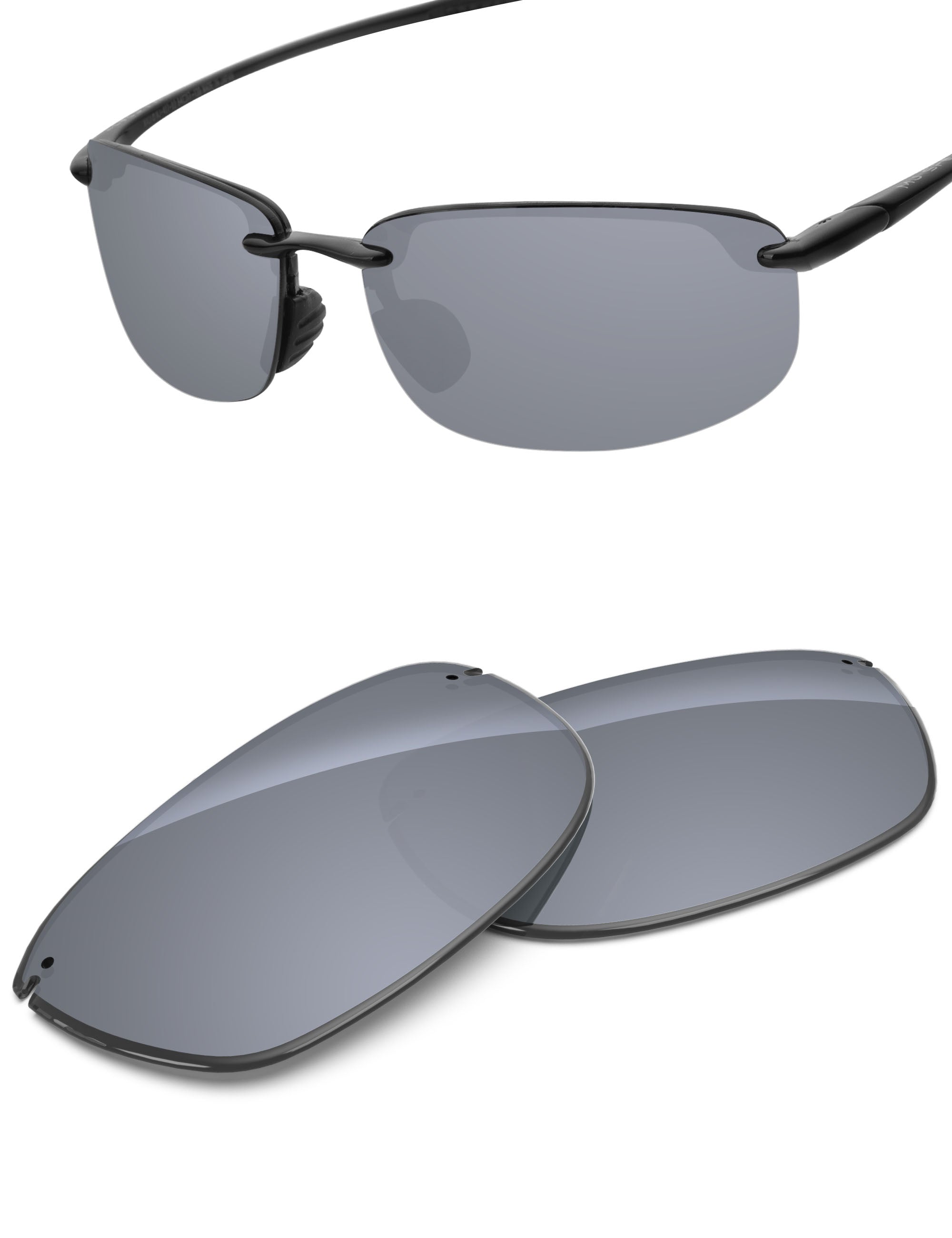 Silver Metallic FlashMirror™-Non-Polarized