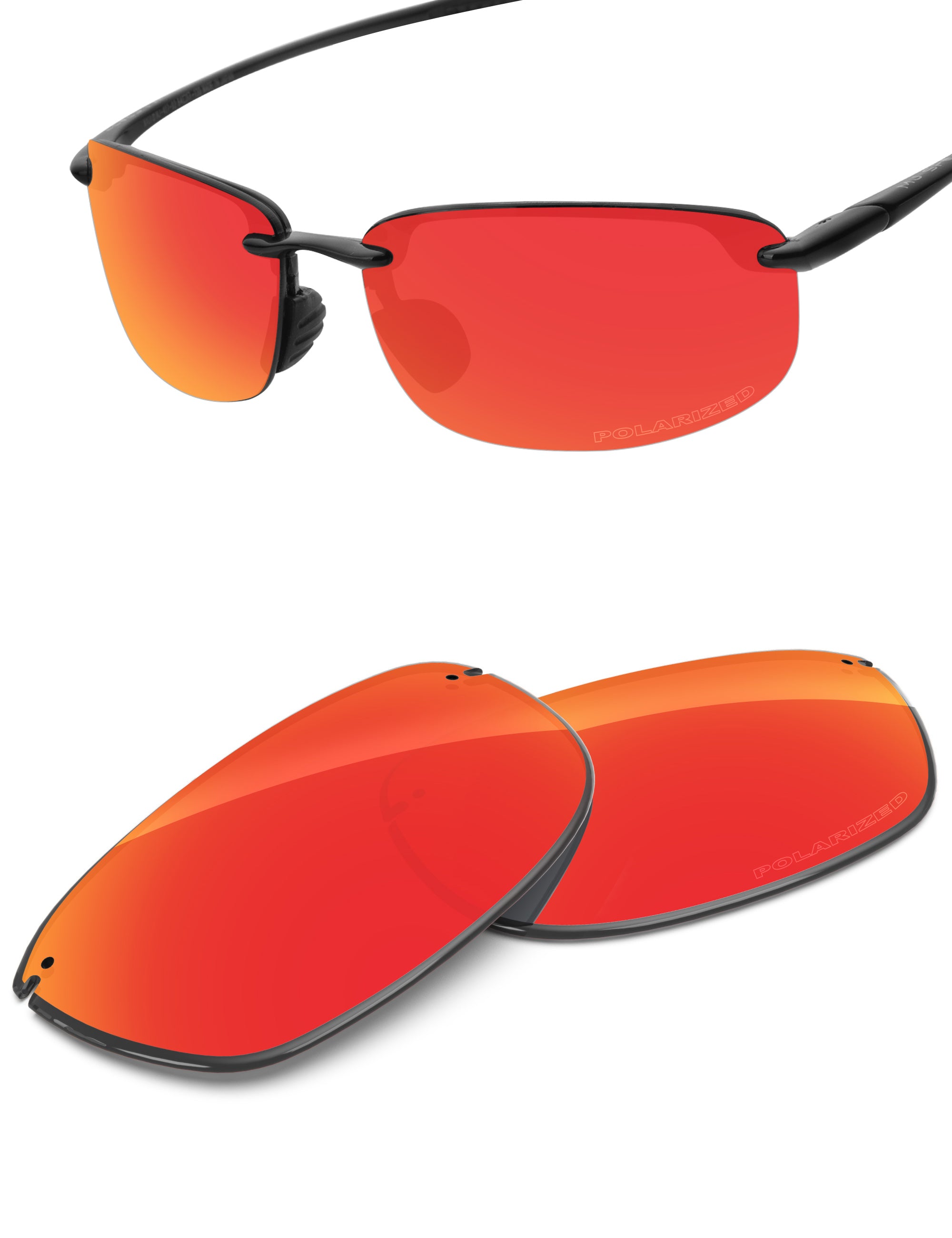Fire Red FlashMirror™-Polarized